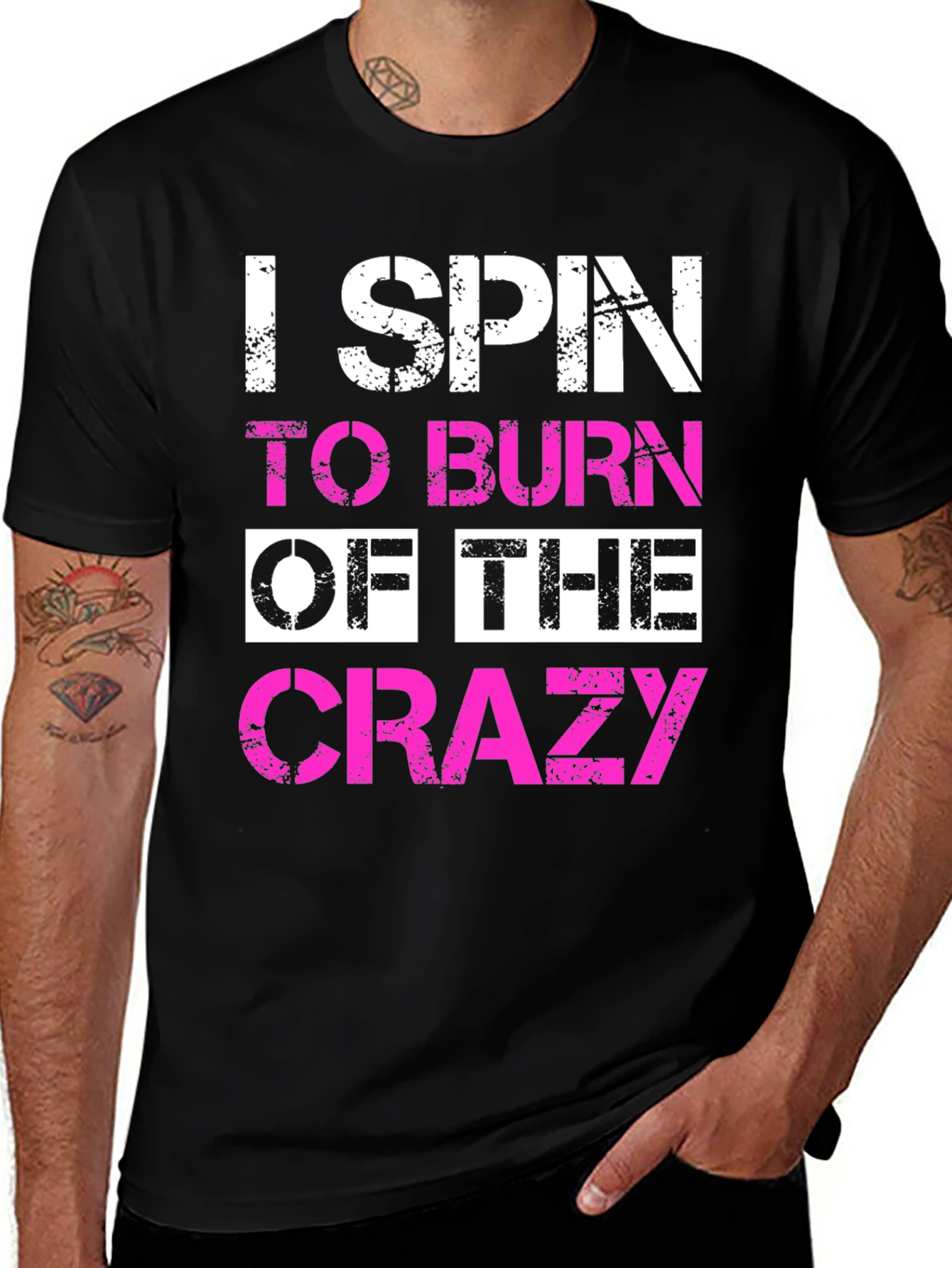 Variant 22 of I Spin to Burn Off The Crazy T-Shirt