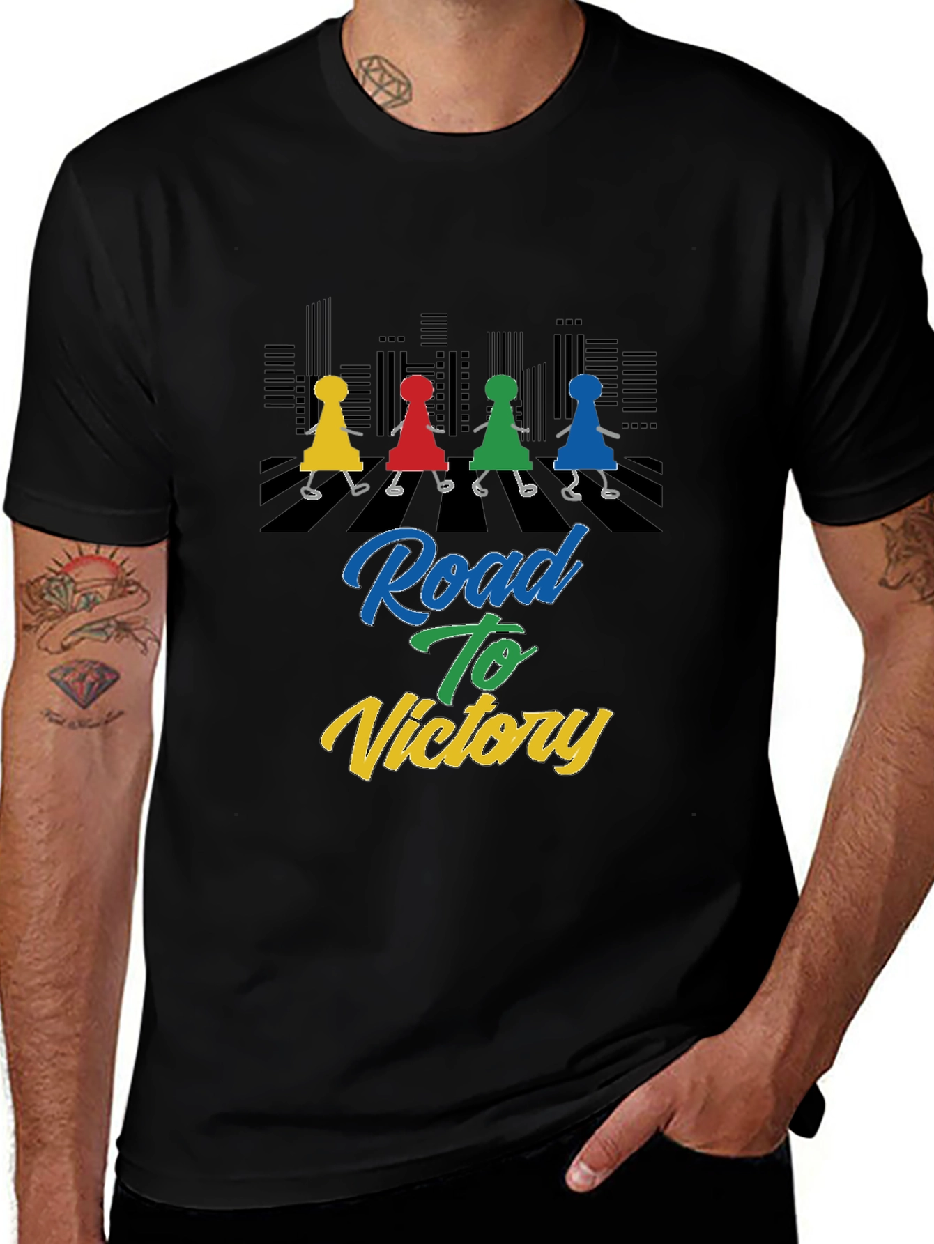 Variant 13 of Road to Victory Graphic T-Shirt