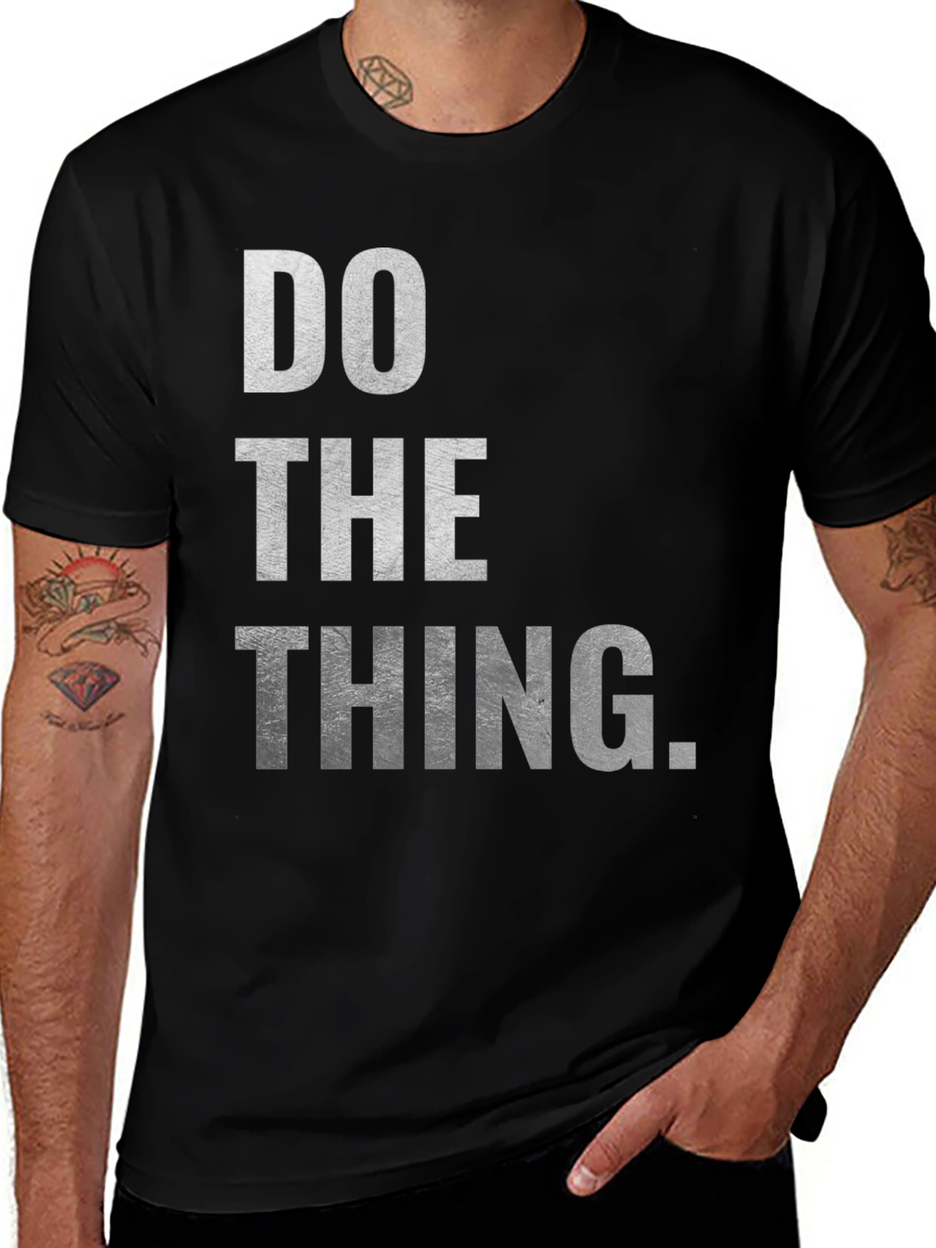 Variant 8 of Do The Thing T-Shirt - Motivational Graphic Tee