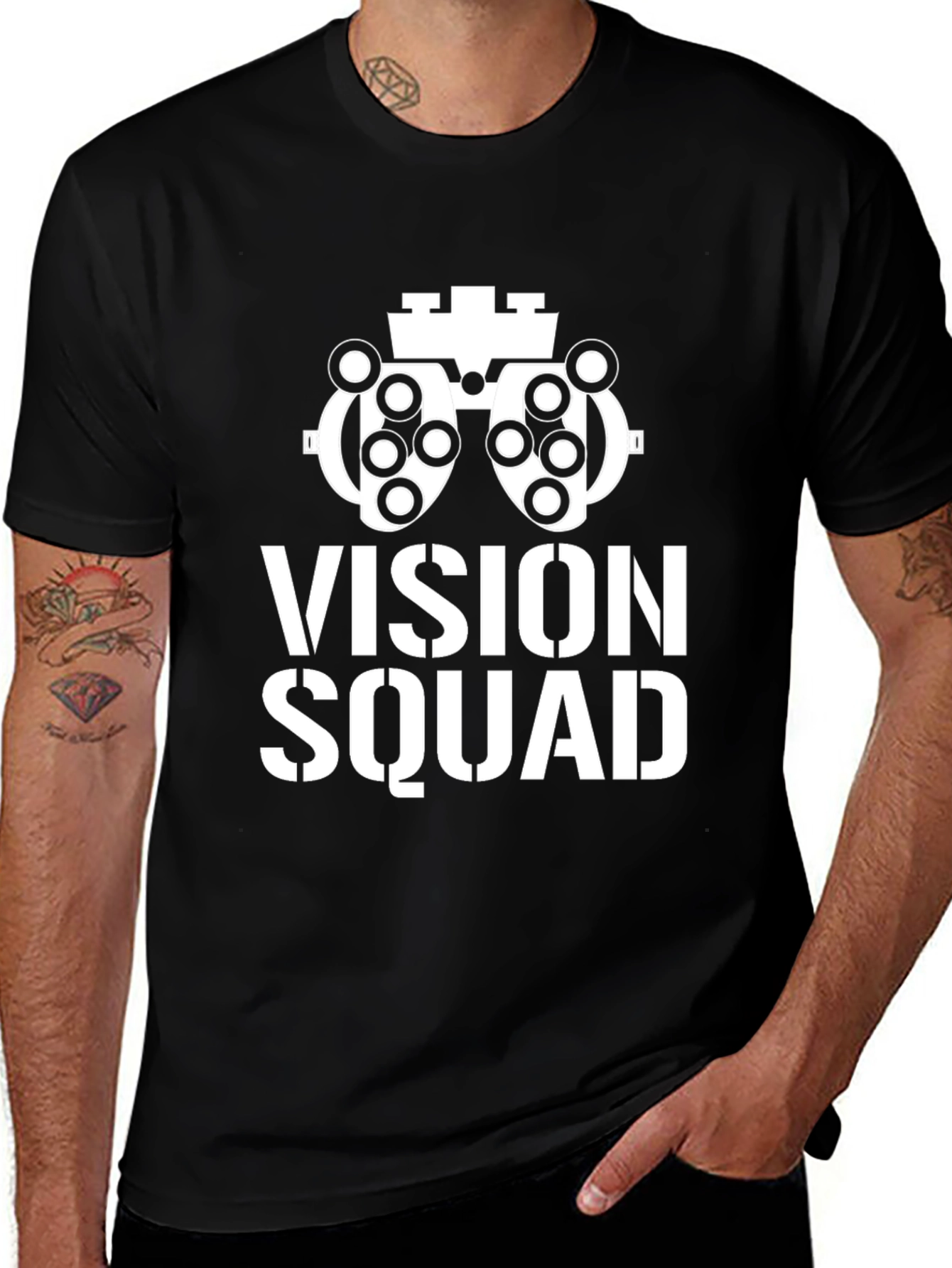 Variant 30 of Vision Squad Black T-Shirt