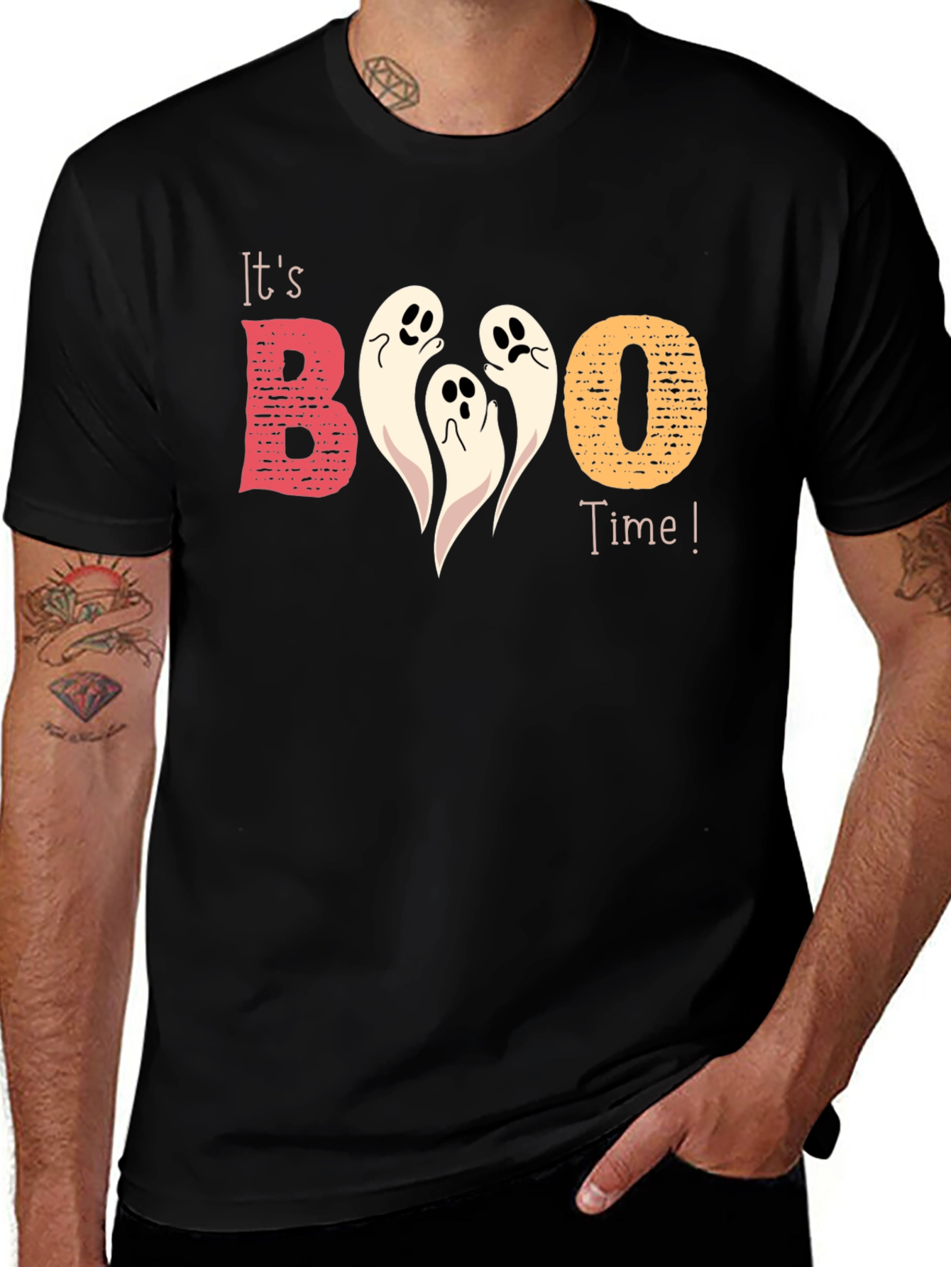 It's Boo Time Halloween Graphic Tee