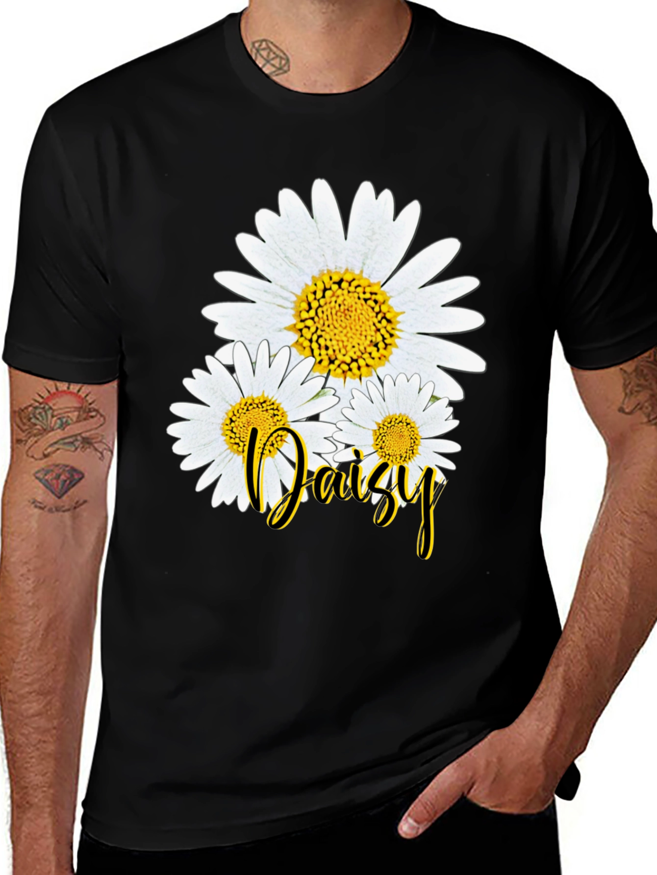 Variant 19 of Daisy Flower Graphic T-Shirt
