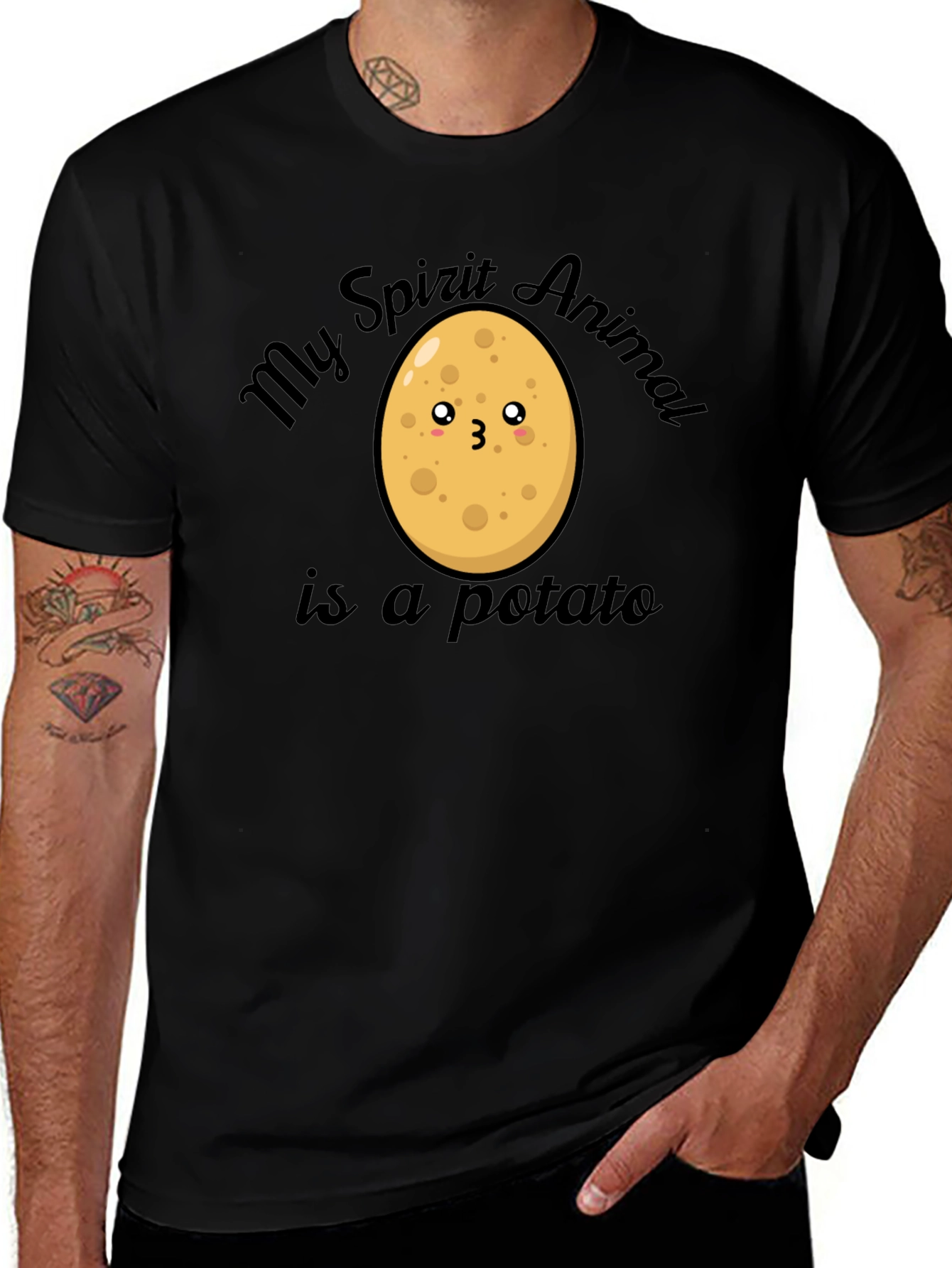 Variant 10 of My Spirit Animal is a Potato T-Shirt
