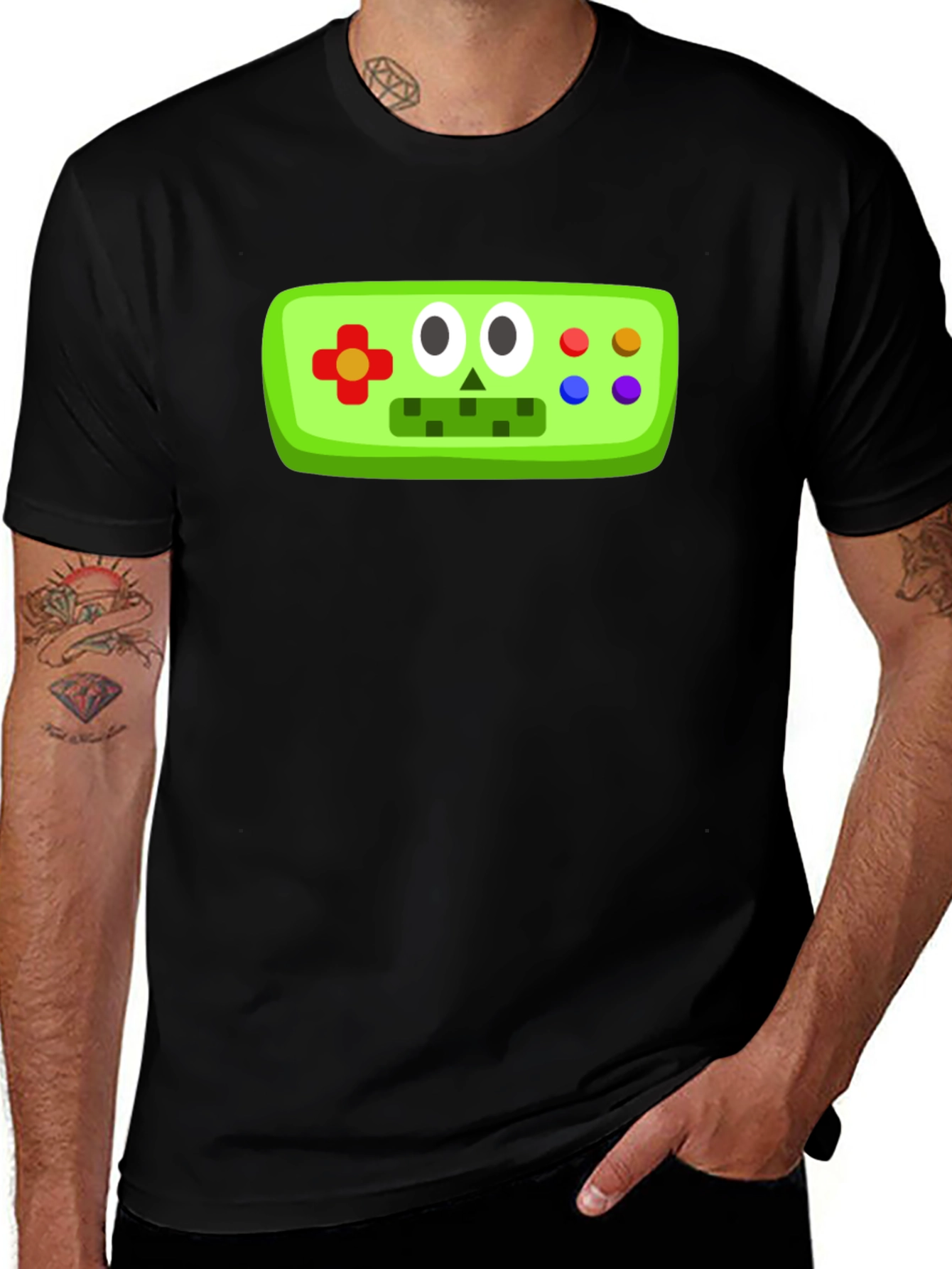 Variant 11 of Retro Gamer T-Shirt - Funny Video Game Controller Tee