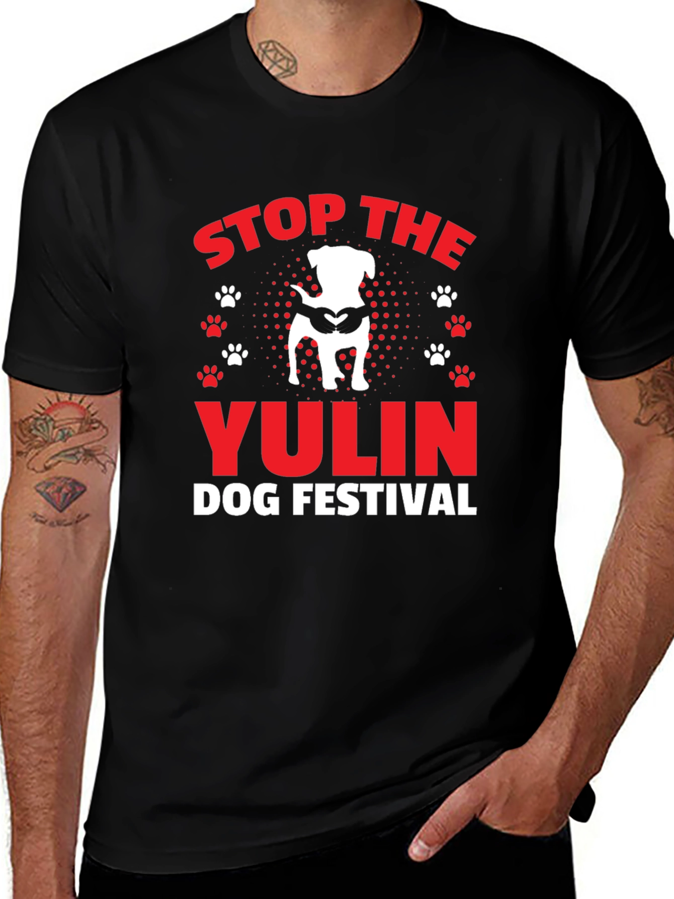 Variant 15 of Stop the Yulin Dog Festival Tee