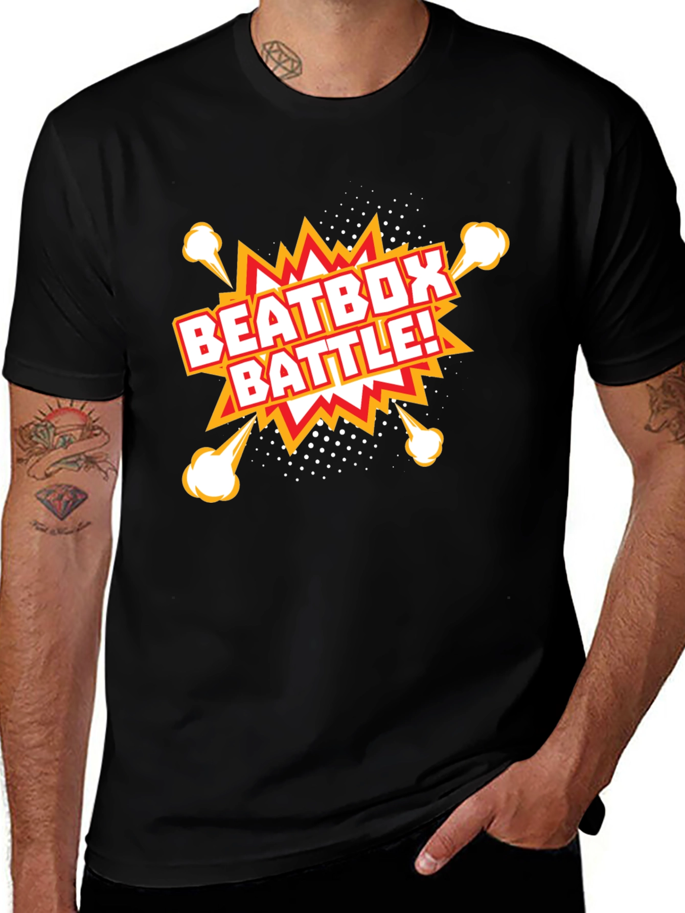 Beatbox Battle Graphic Tee