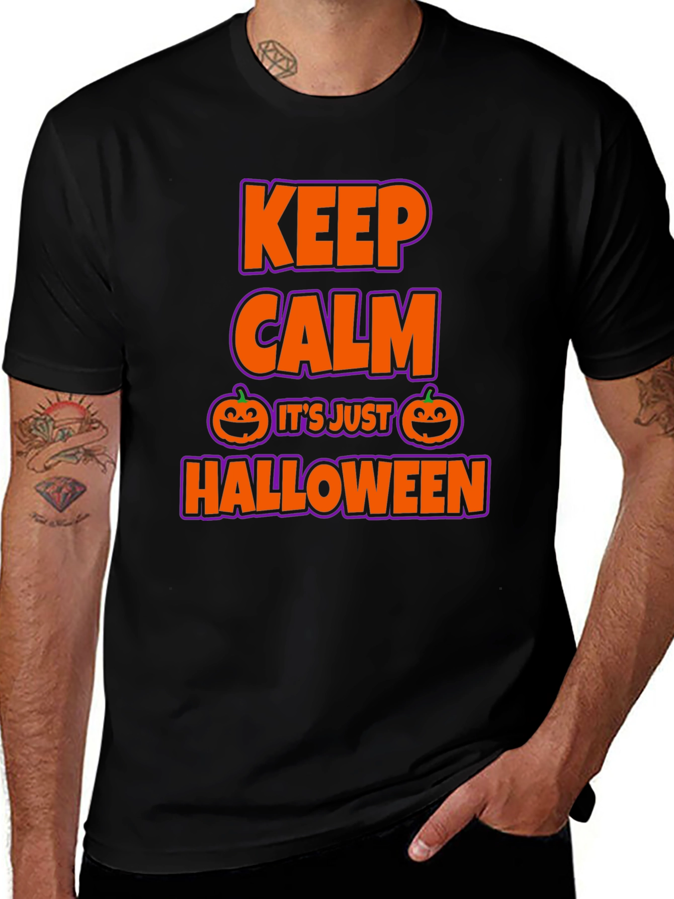 Variant 2 of Keep Calm Halloween T-Shirt