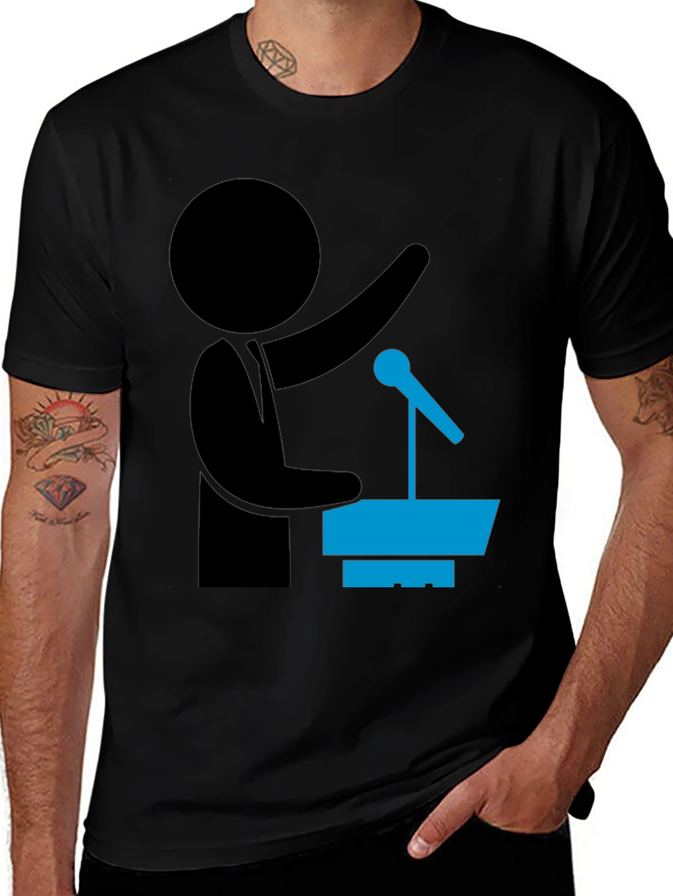 Speaker Graphic T-Shirt