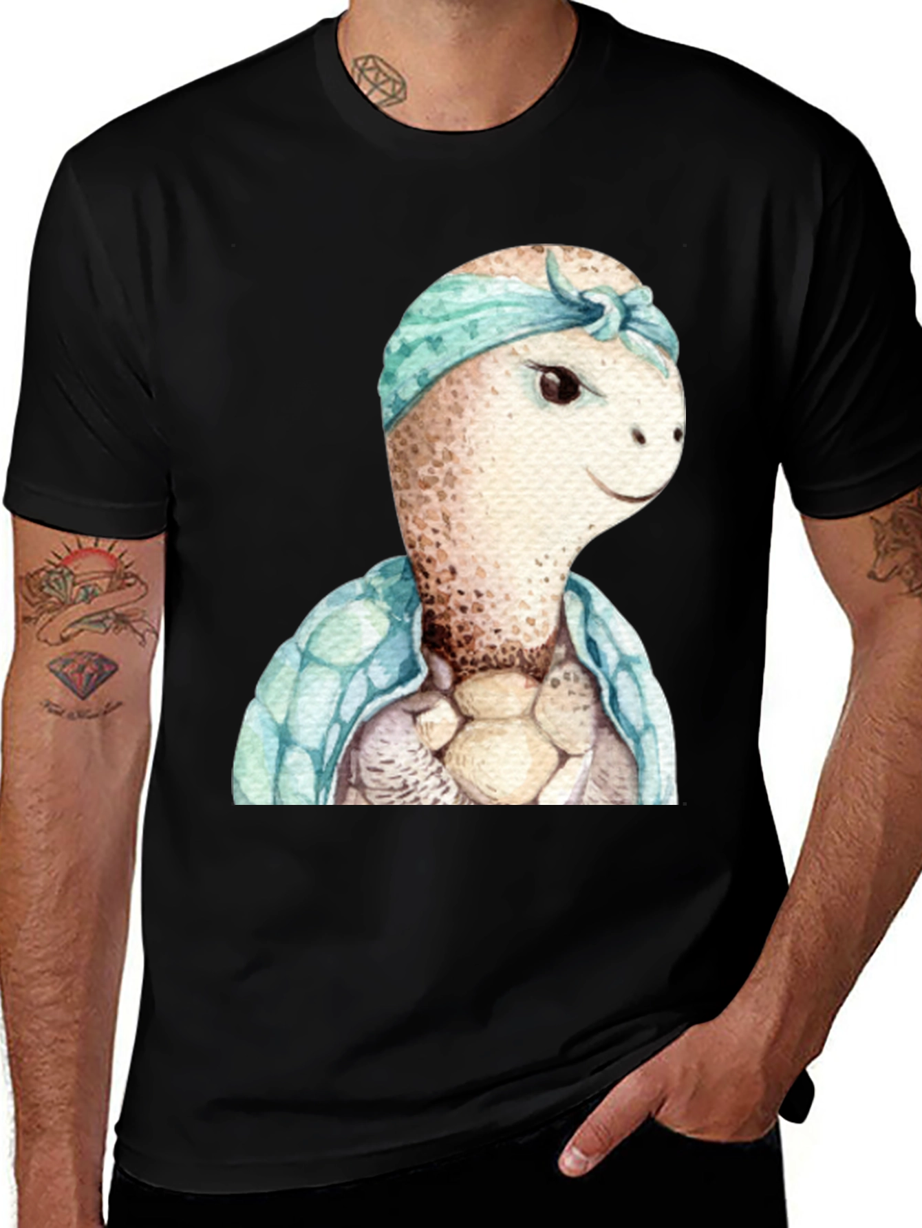 Variant 11 of Turtle Graphic Tee