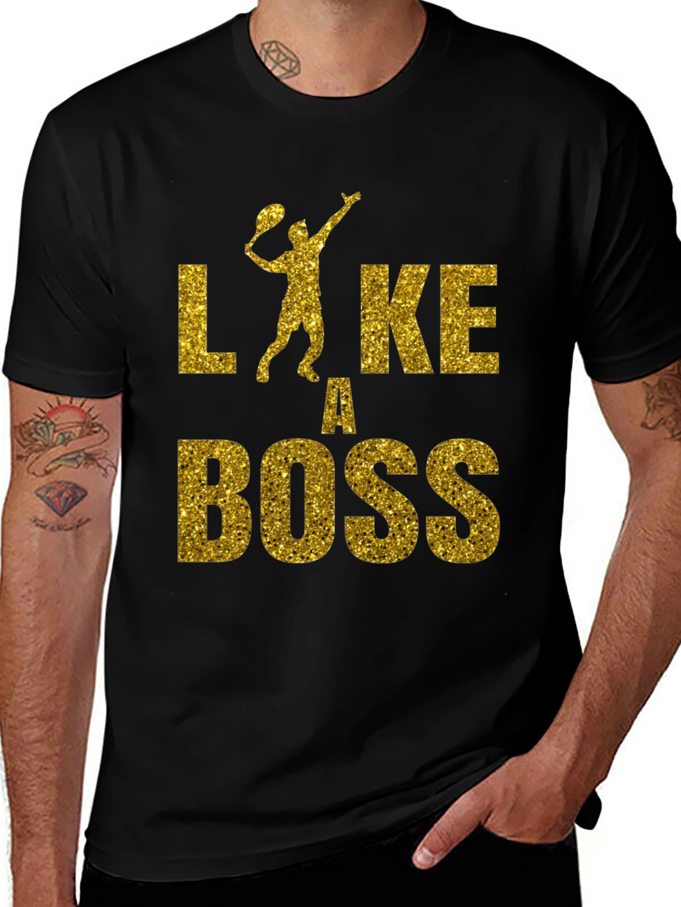 Variant 27 of Tennis Like A Boss T-Shirt