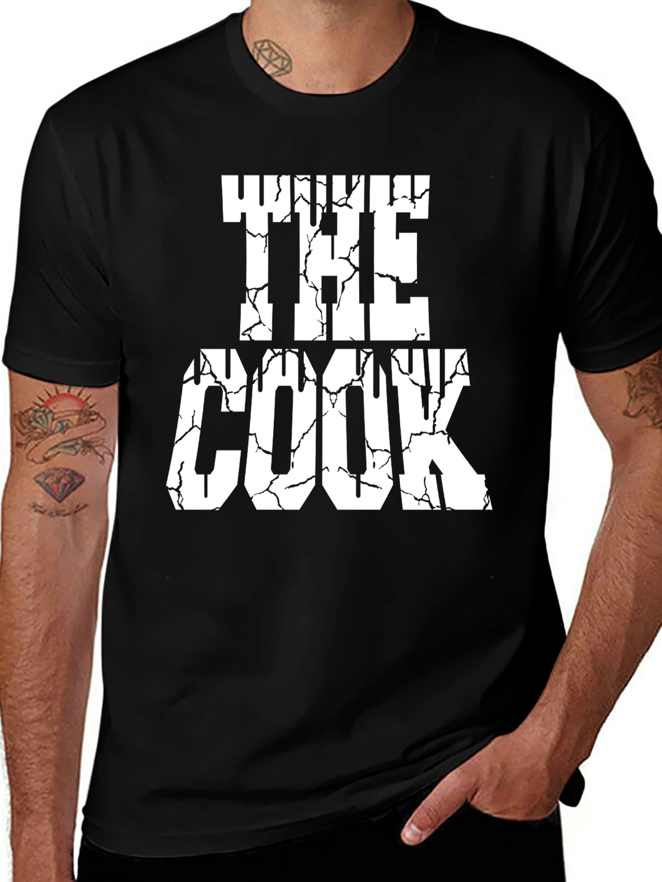 Variant 17 of The Cook Graphic T-Shirt - Black