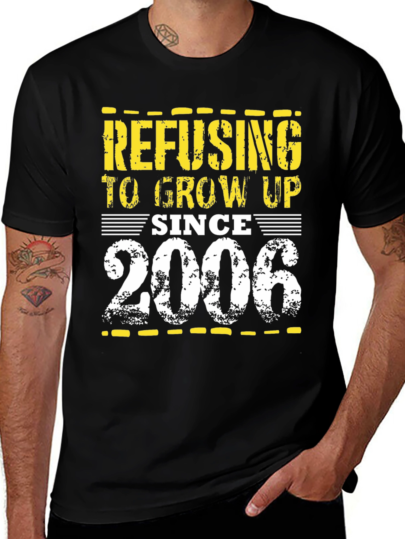 Variant 9 of Refusing to Grow Up Since 2006 T-Shirt