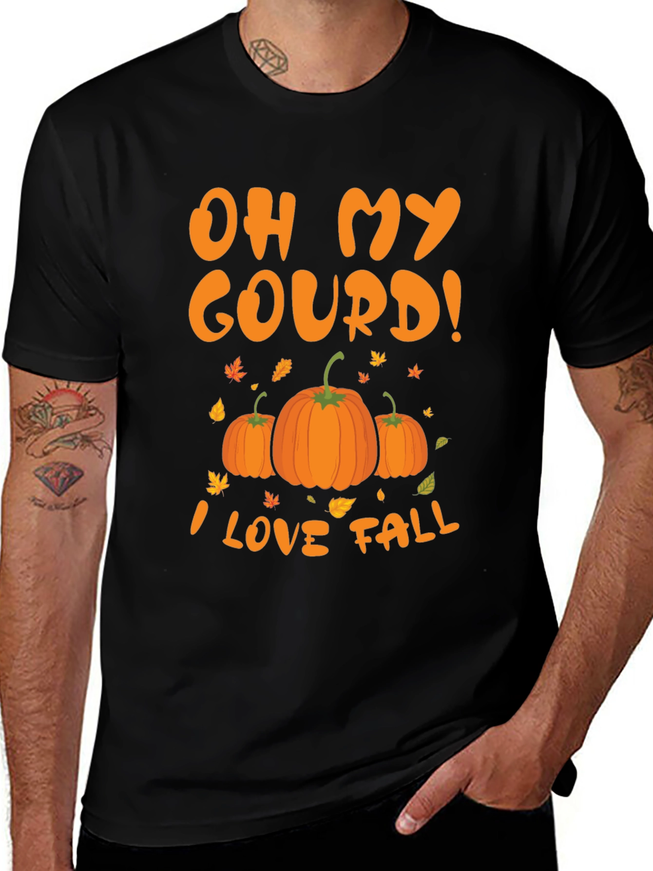Oh My Gourd! Fall Graphic Tee