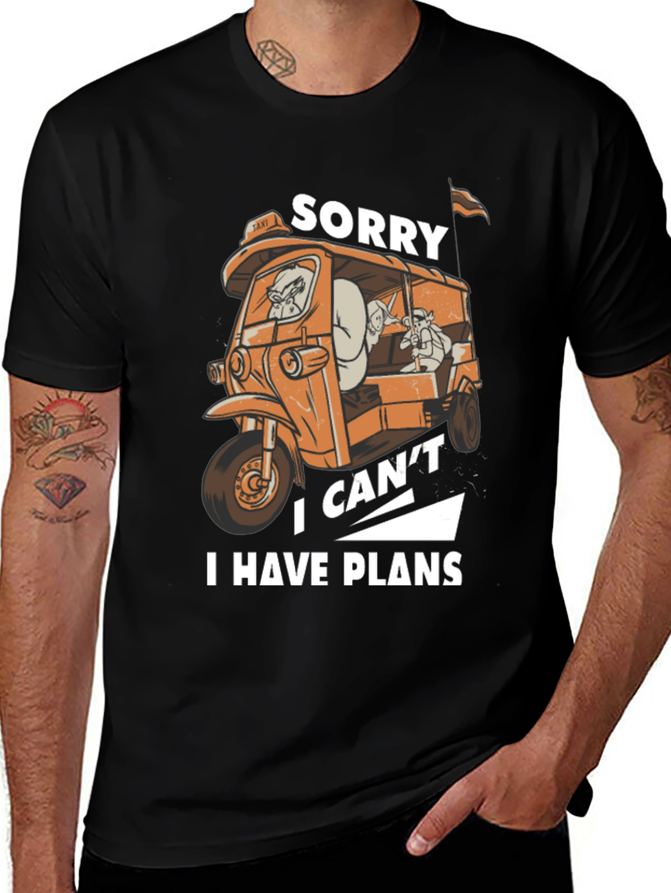 Variant 15 of Sorry, I Have Plans T-Shirt