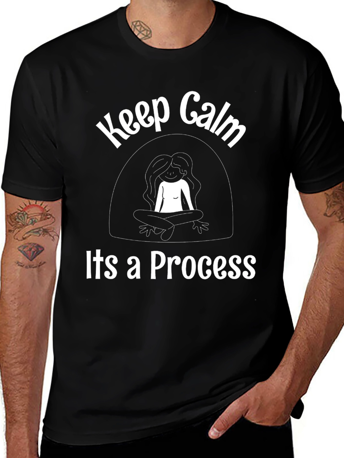 Variant 30 of Keep Calm It's a Process Graphic Tee