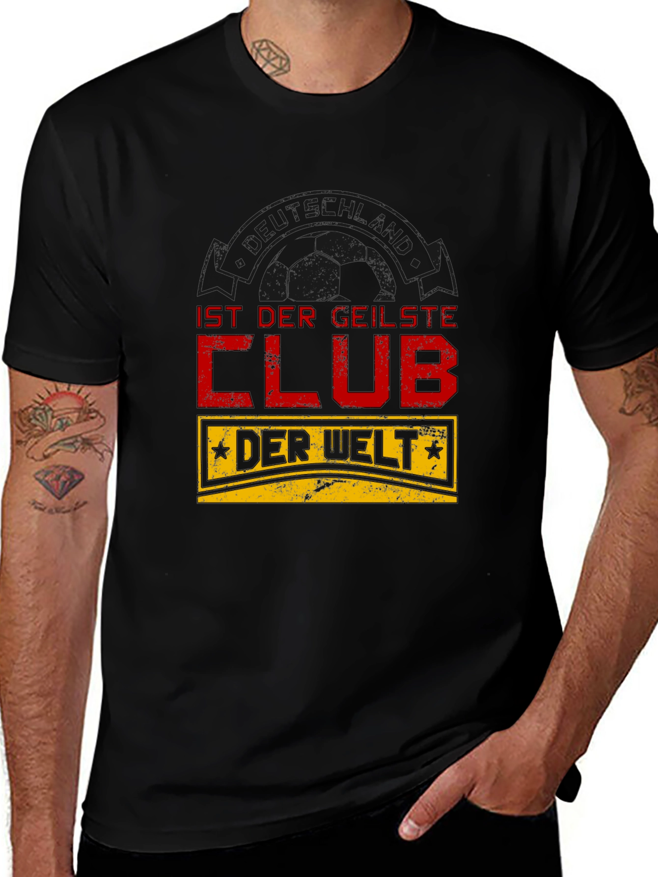 Variant 12 of Ist Der Geilste Club Black T-Shirt