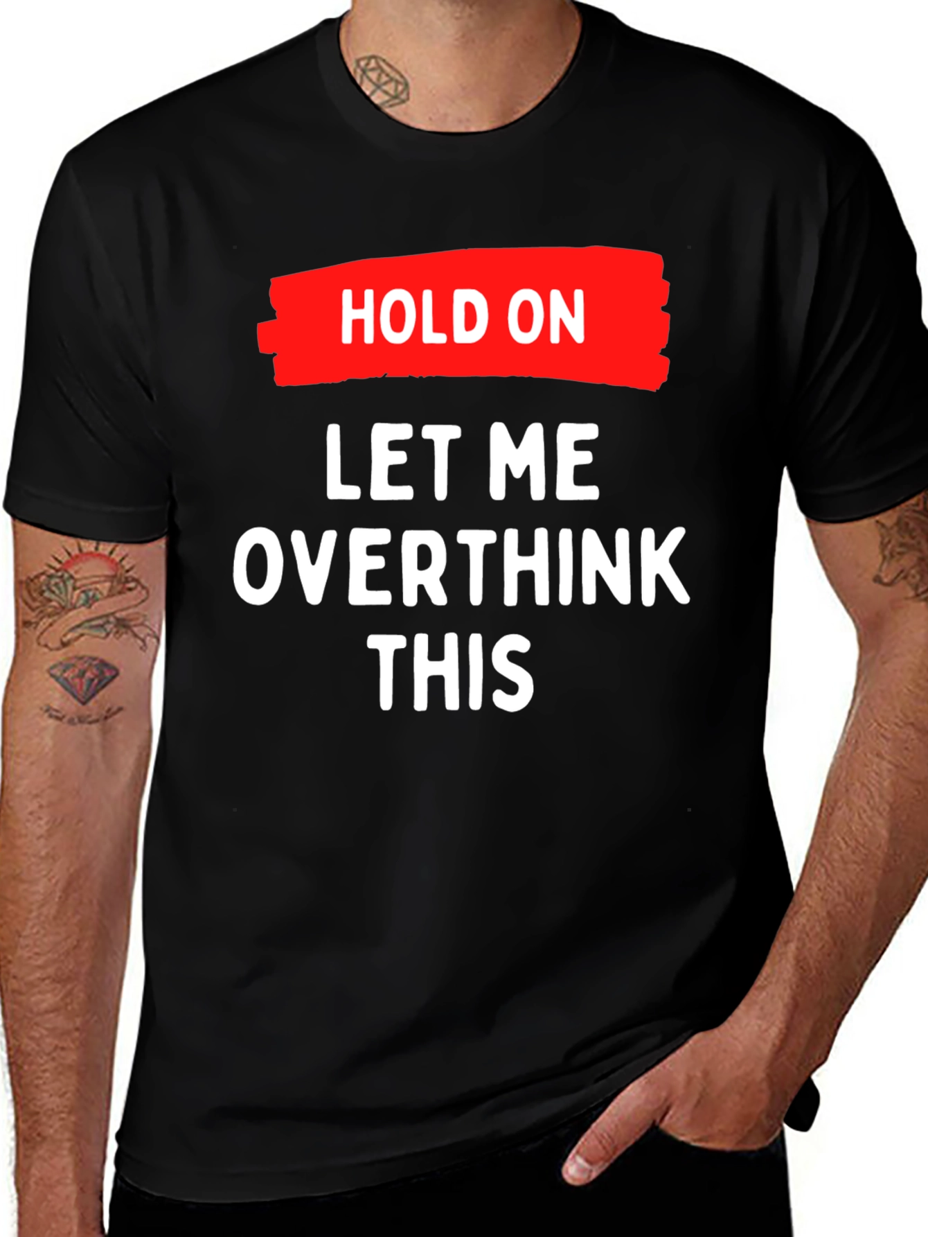 Variant 21 of Overthink This T-Shirt - Funny Graphic Tee