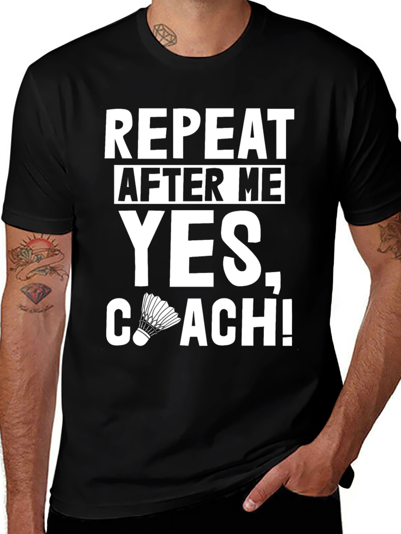 Variant 22 of Repeat After Me Yes, Coach! T-Shirt