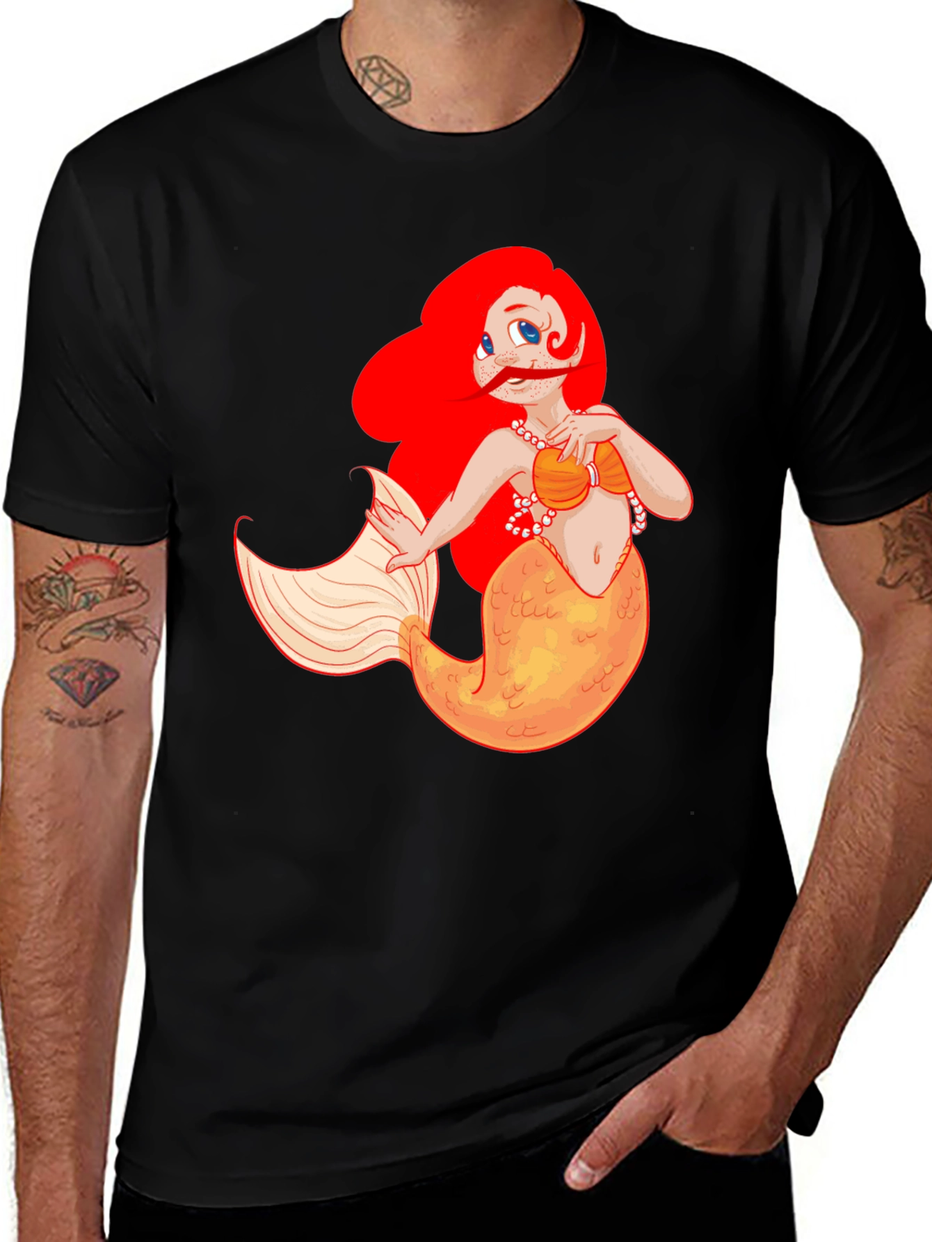 Variant 16 of Novelty Mermaid Graphic Tee