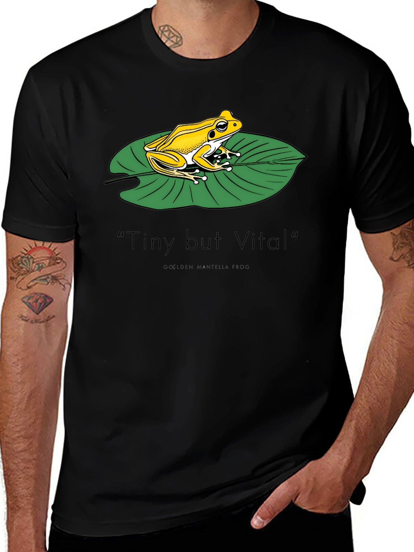 Variant 19 of Frog on Lily Pad Graphic Tee