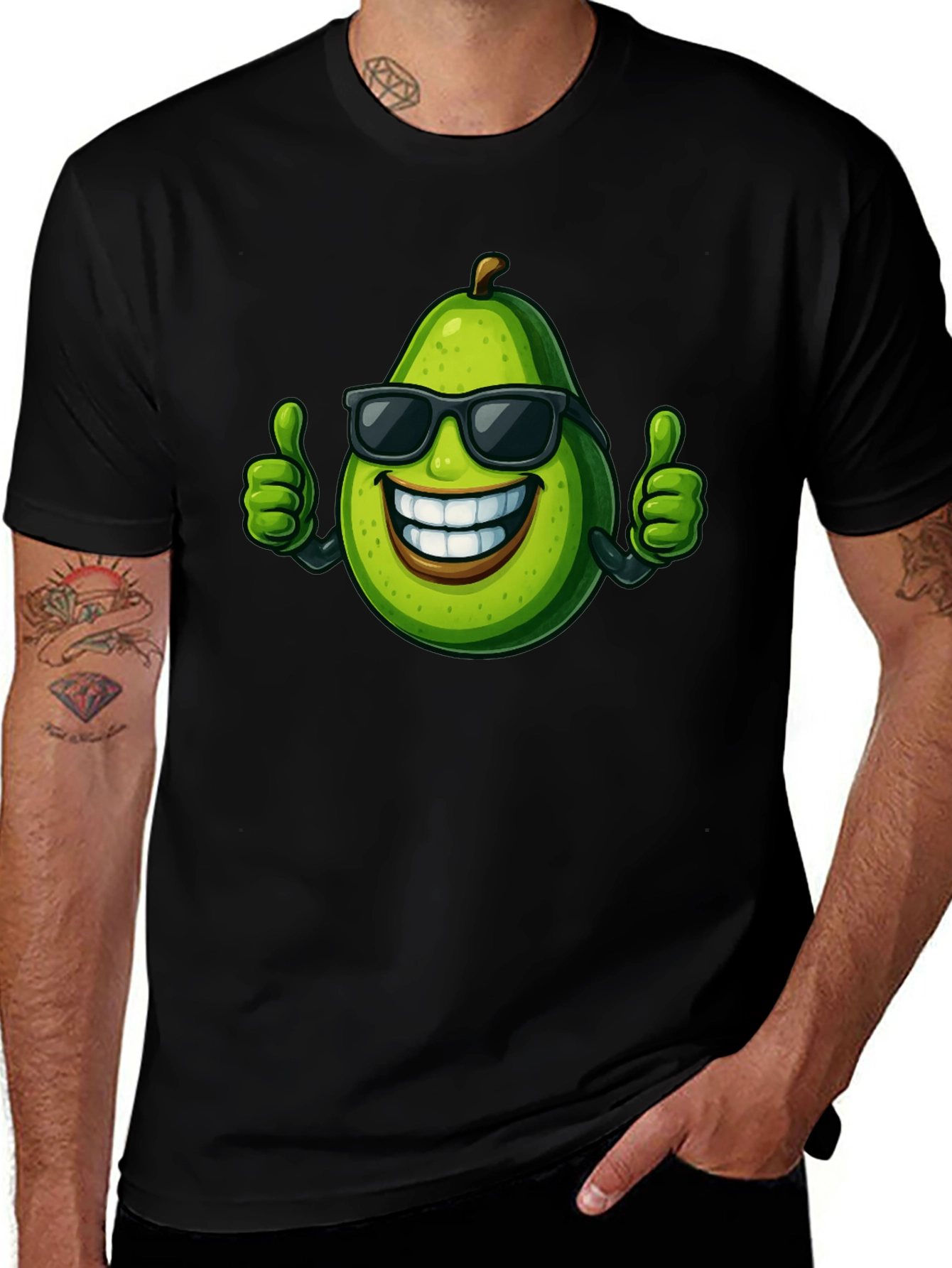 Variant 27 of Cool Avocado Graphic Tee