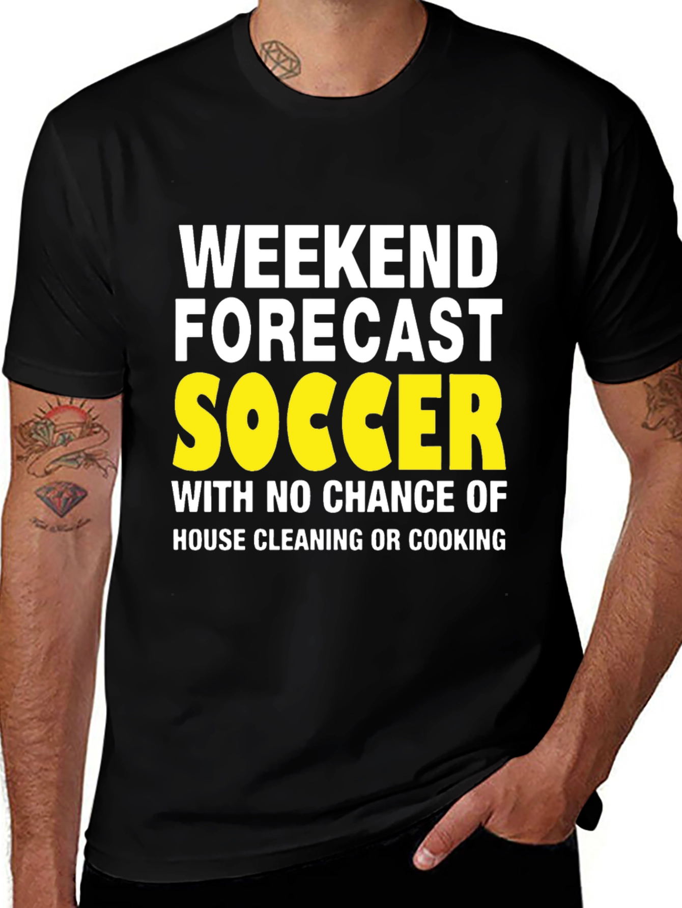 Variant 21 of Weekend Soccer Forecast T-Shirt