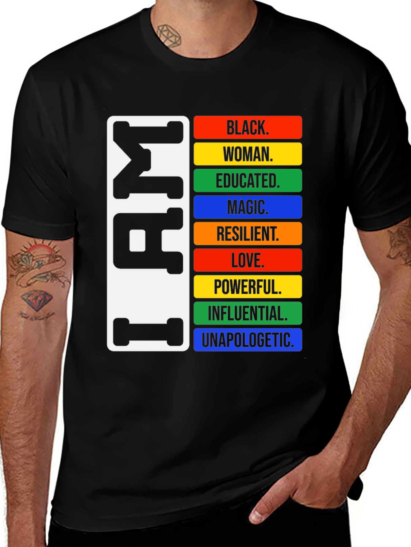 I AM Black Woman T-Shirt