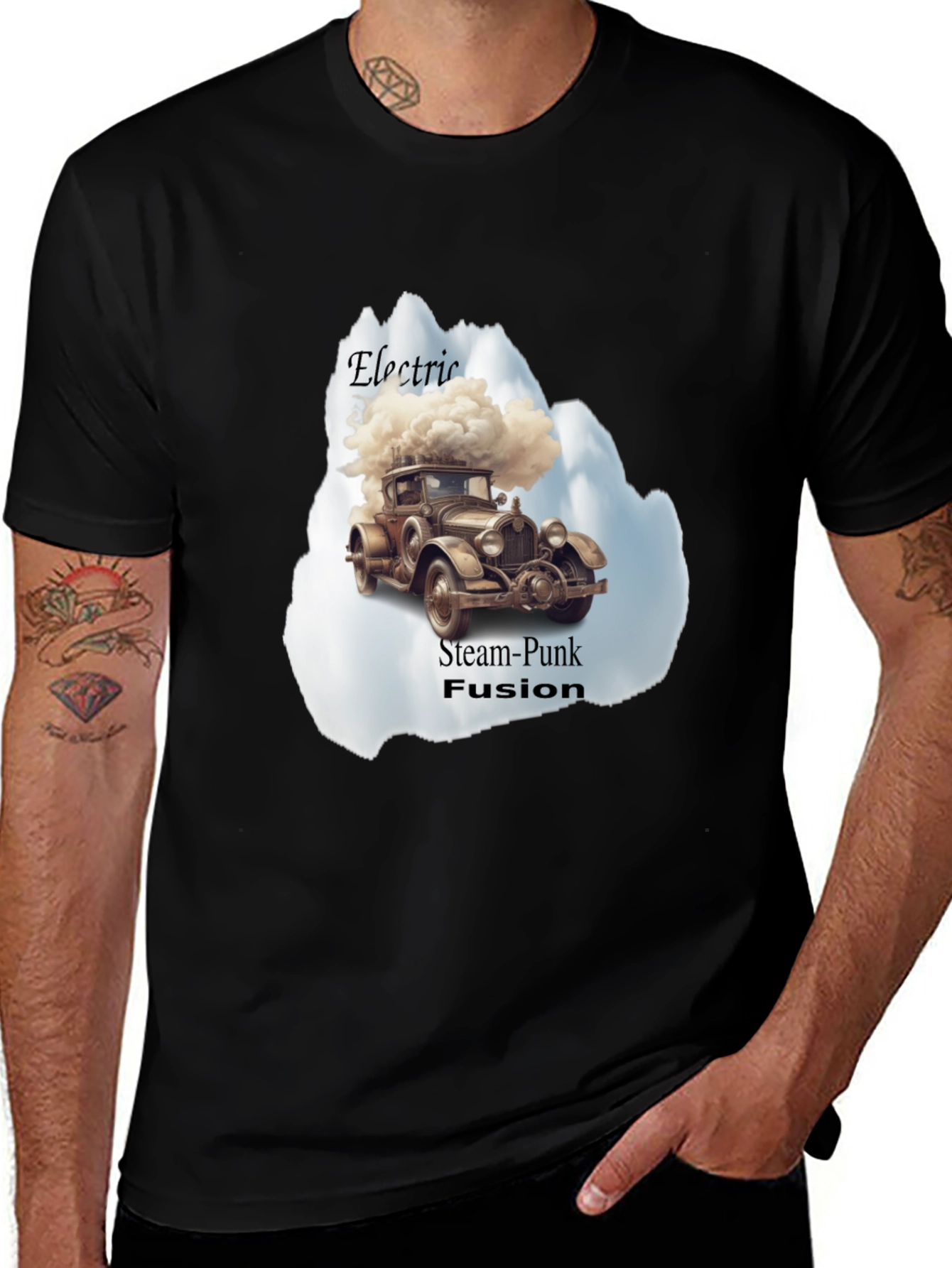 Electric Steam-Punk Fusion T-Shirt