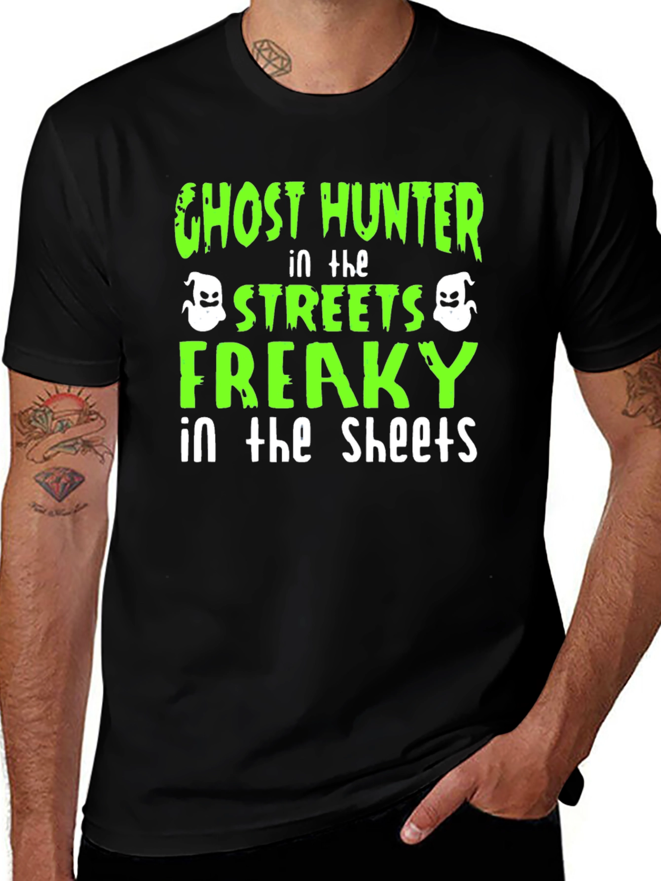 Ghost Hunter T-Shirt - Halloween Apparel