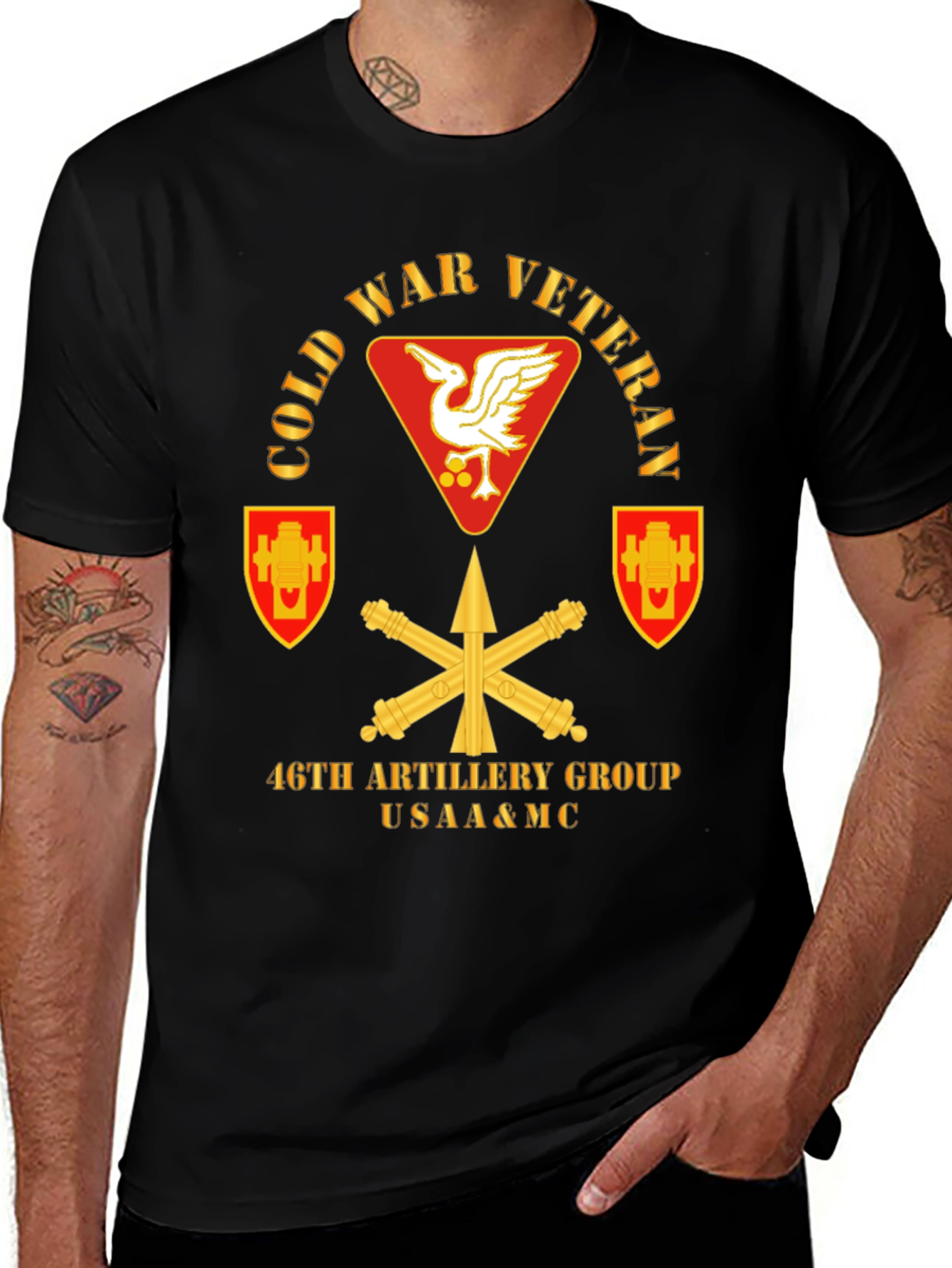 Cold War Veteran 46th Artillery Group T-Shirt