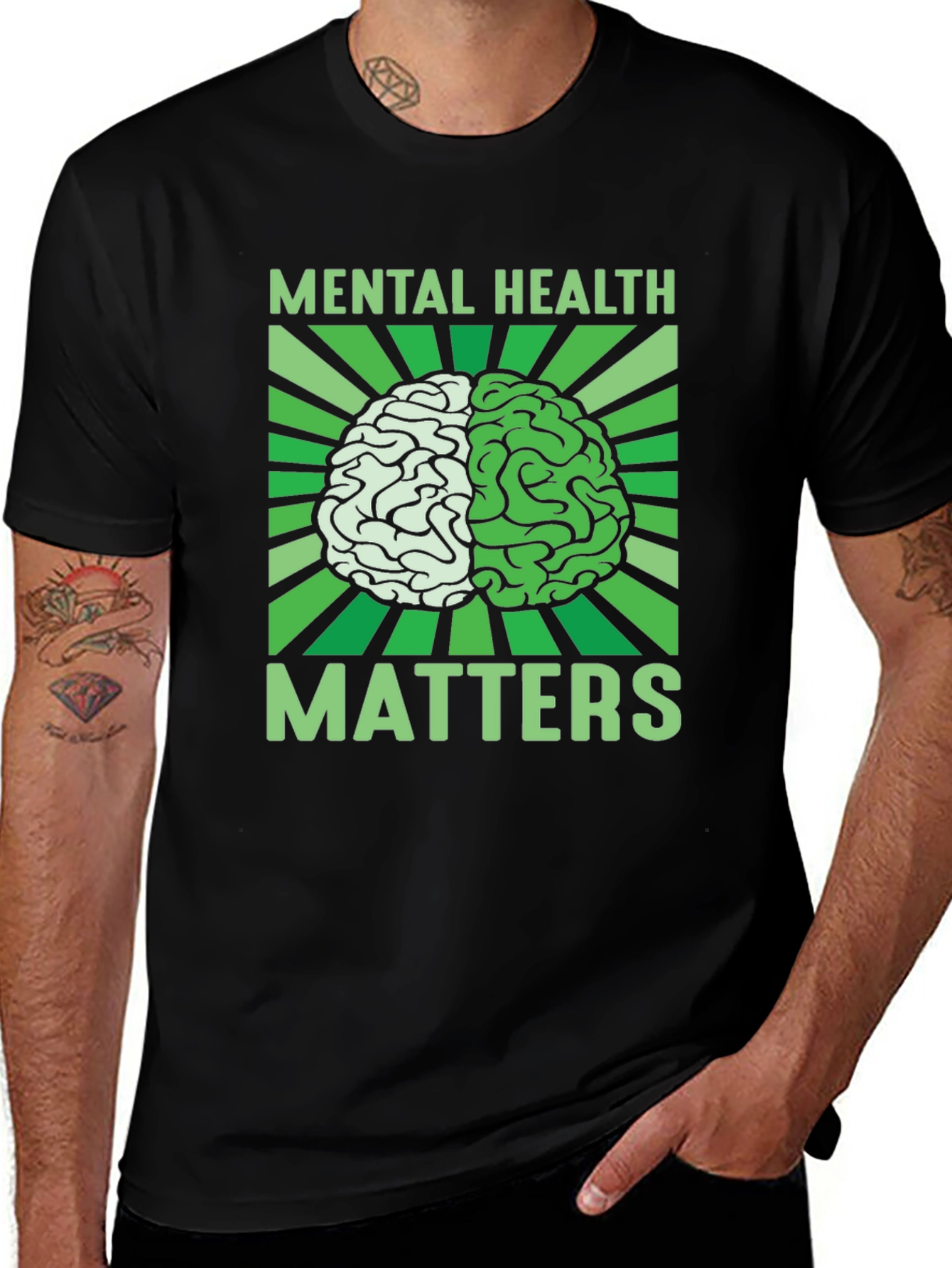 Variant 24 of Mental Health Matters Graphic Tee