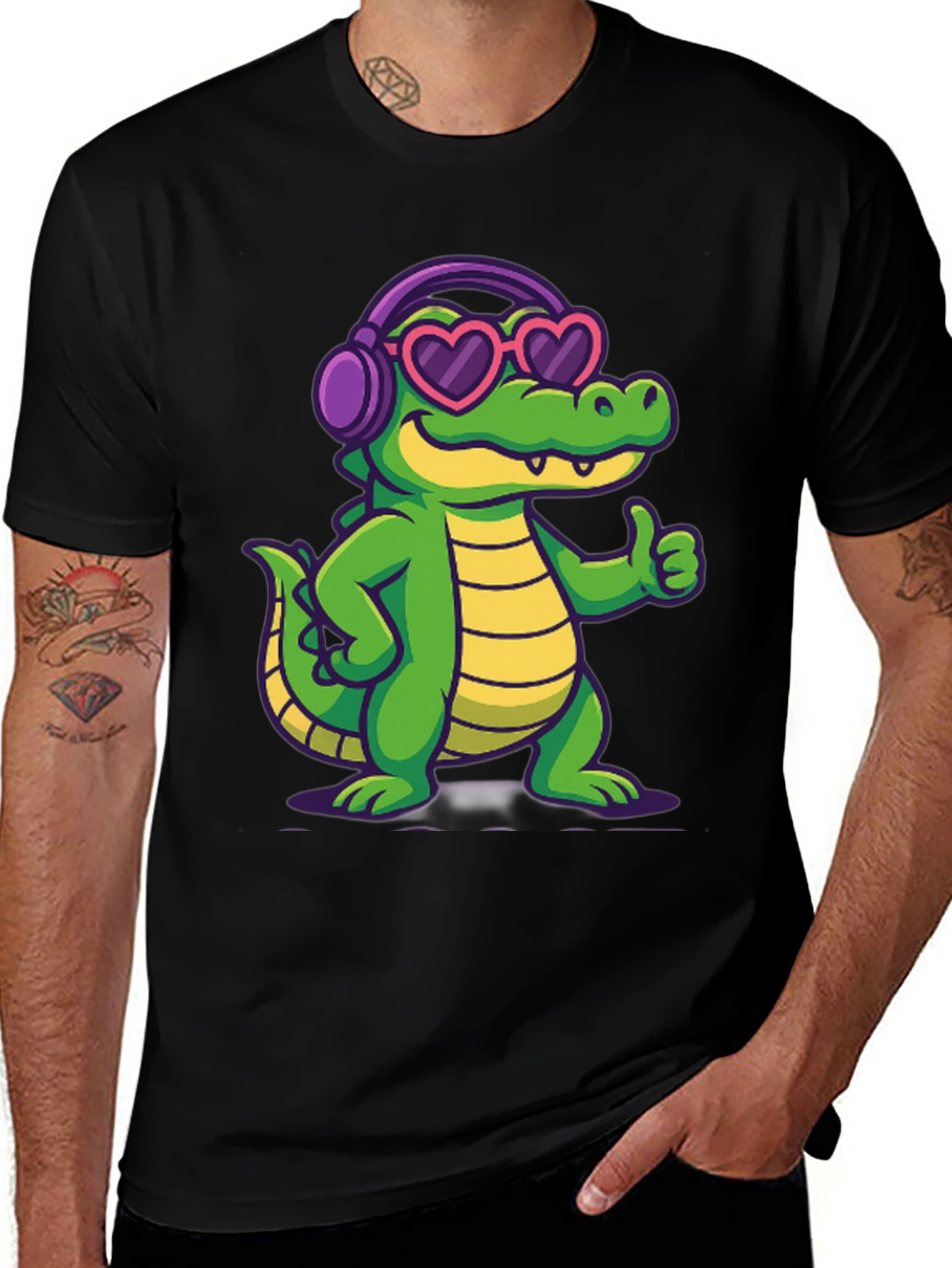 Cool Gator Graphic T-Shirt