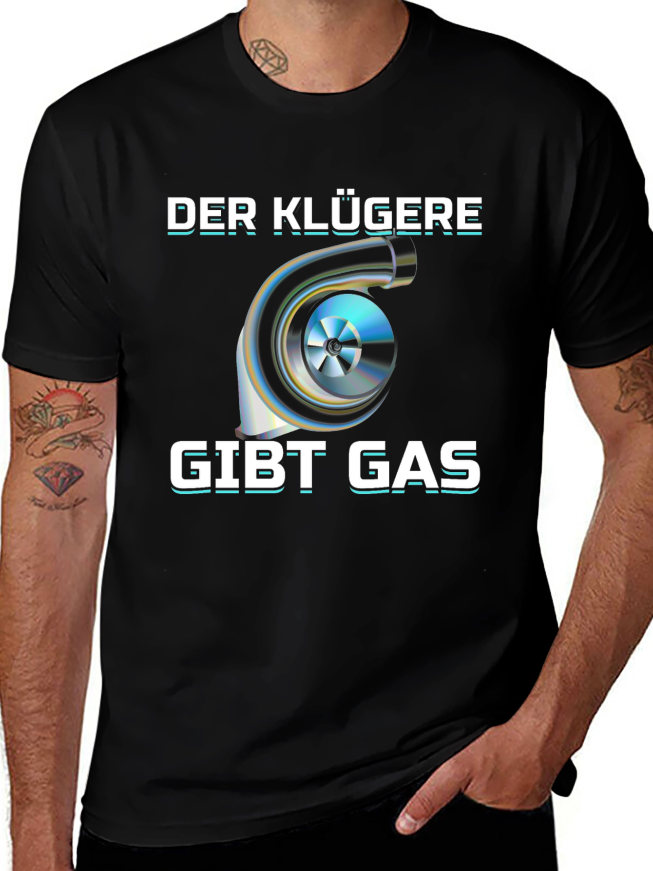 Der Klügere Gibt Gas T-Shirt