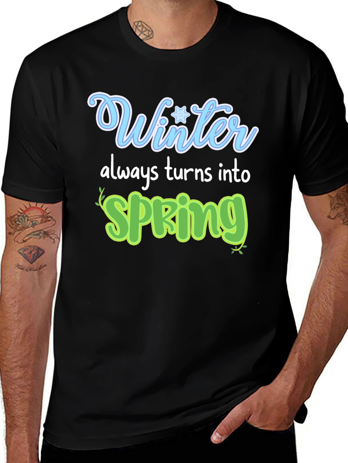 Winter Turns into Spring Graphic Tee