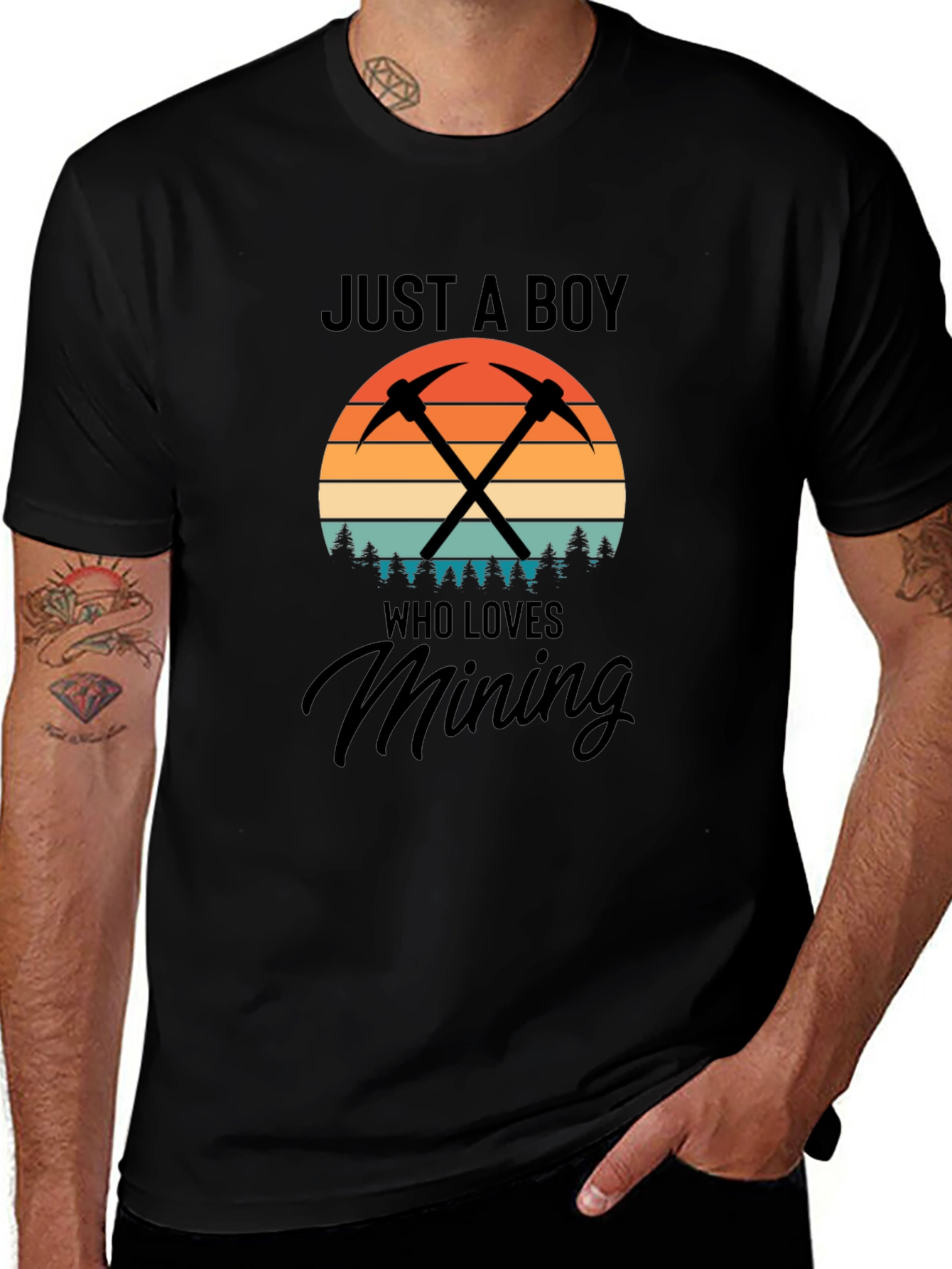 Variant 10 of Mining Lover Boy T-Shirt