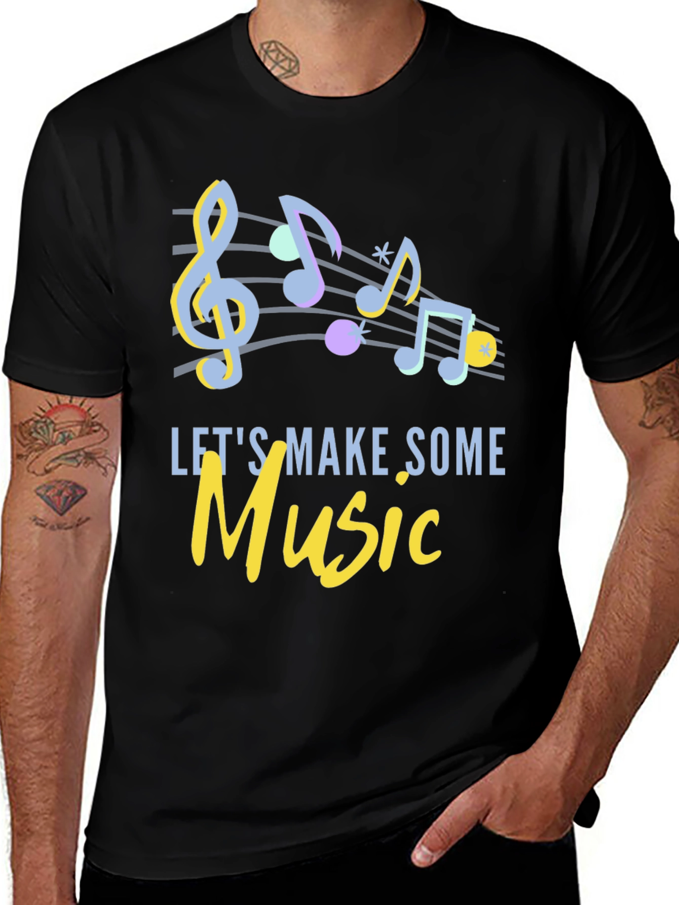 Variant 24 of Let's Make Some Music T-Shirt