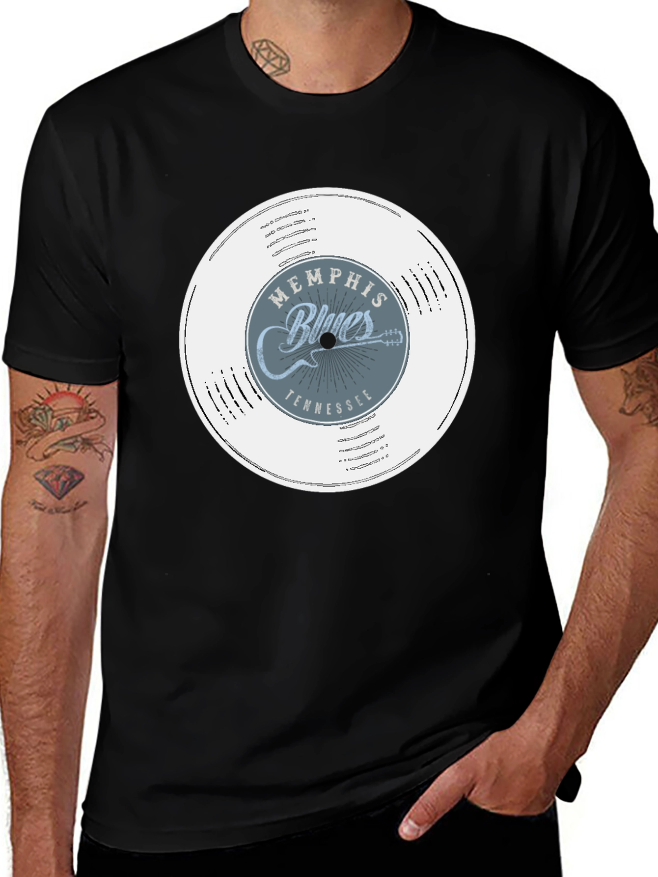 Memphis Blues Tennessee Graphic T-Shirt