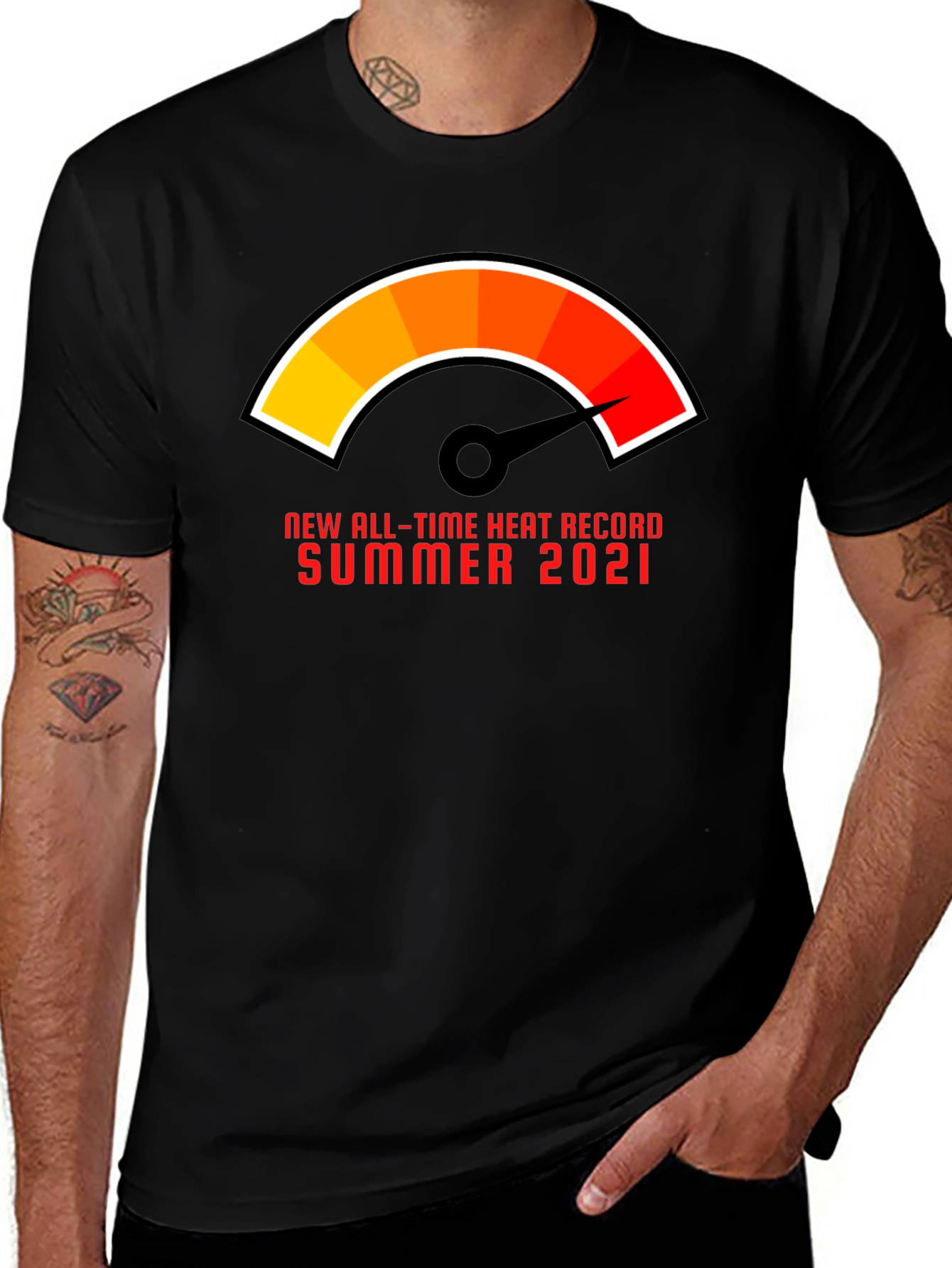 Variant 26 of All-Time Heat Record Summer 2021 T-Shirt