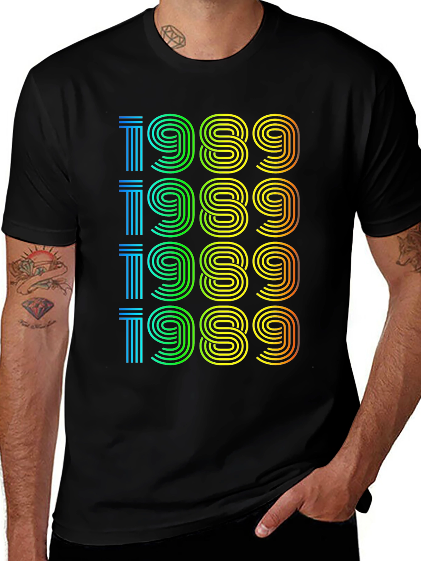 Variant 13 of Retro 1989 Graphic Tee - Birthday Gift