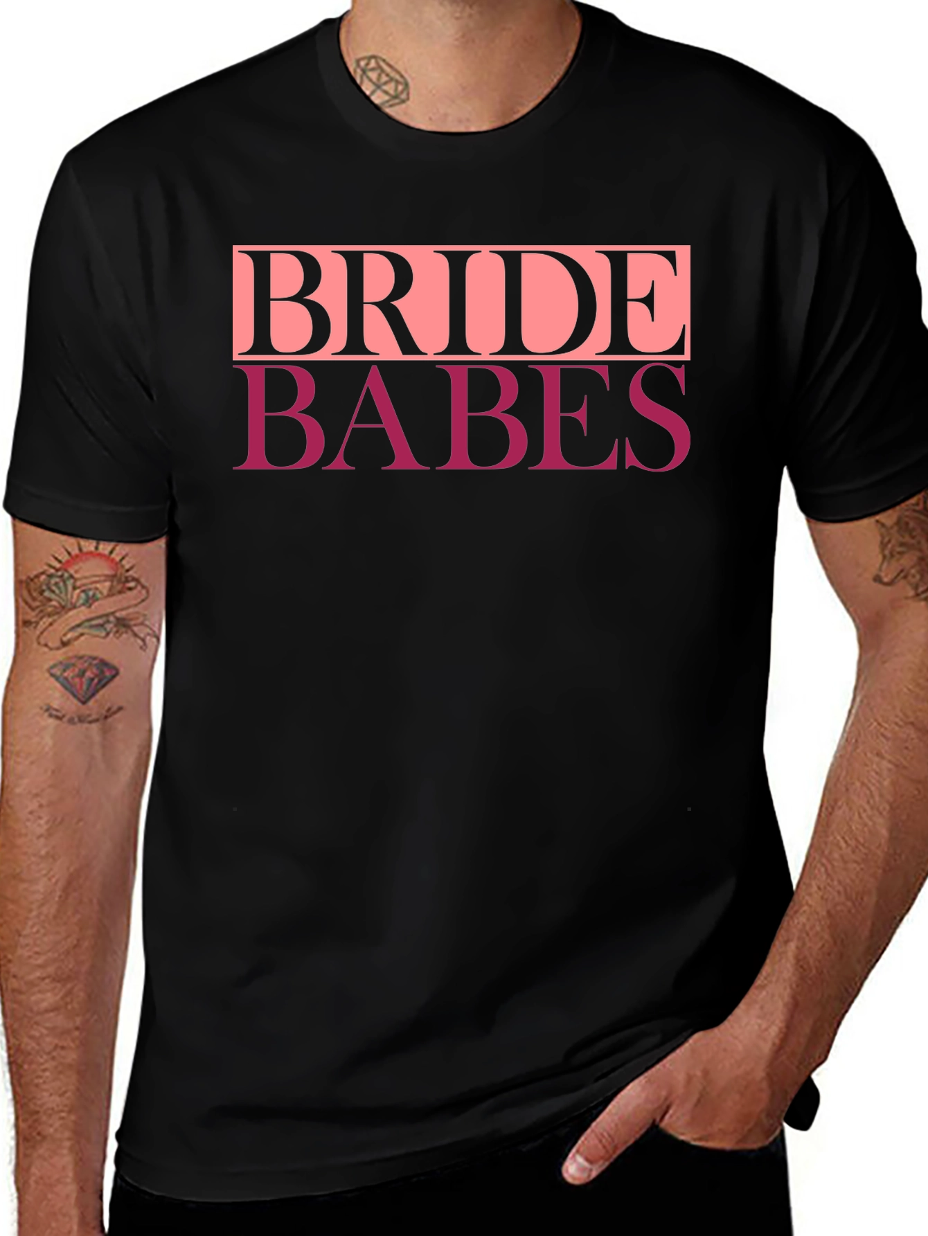 Variant 10 of Bride Babes T-Shirt - Wedding Party Tee