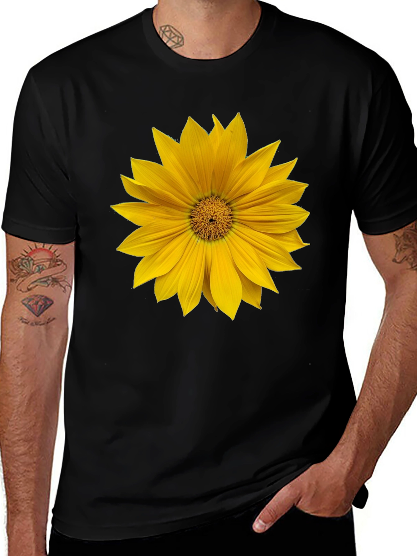 Variant 16 of Sunflower Graphic Print T-Shirt
