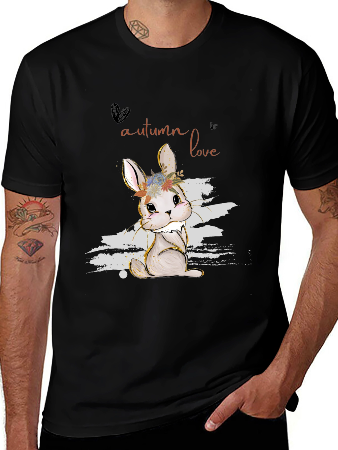 Variant 26 of Autumn Love Bunny T-Shirt