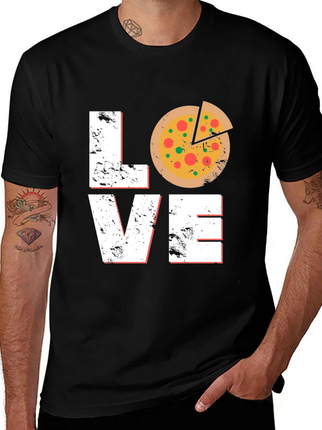 Variant 13 of Pizza Lover T-Shirt - Stylish Graphic Tee
