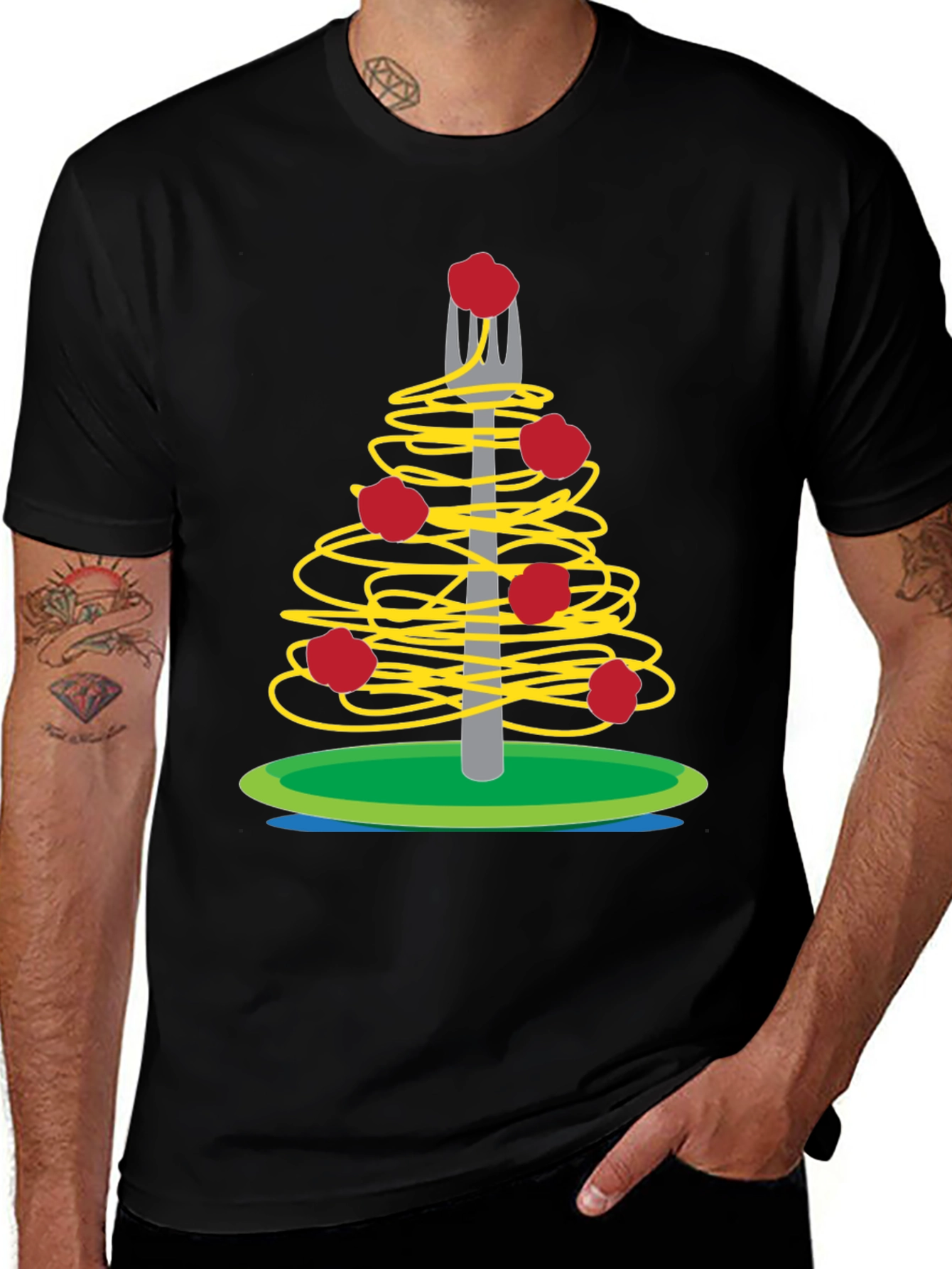 Spaghetti Christmas T-Shirt