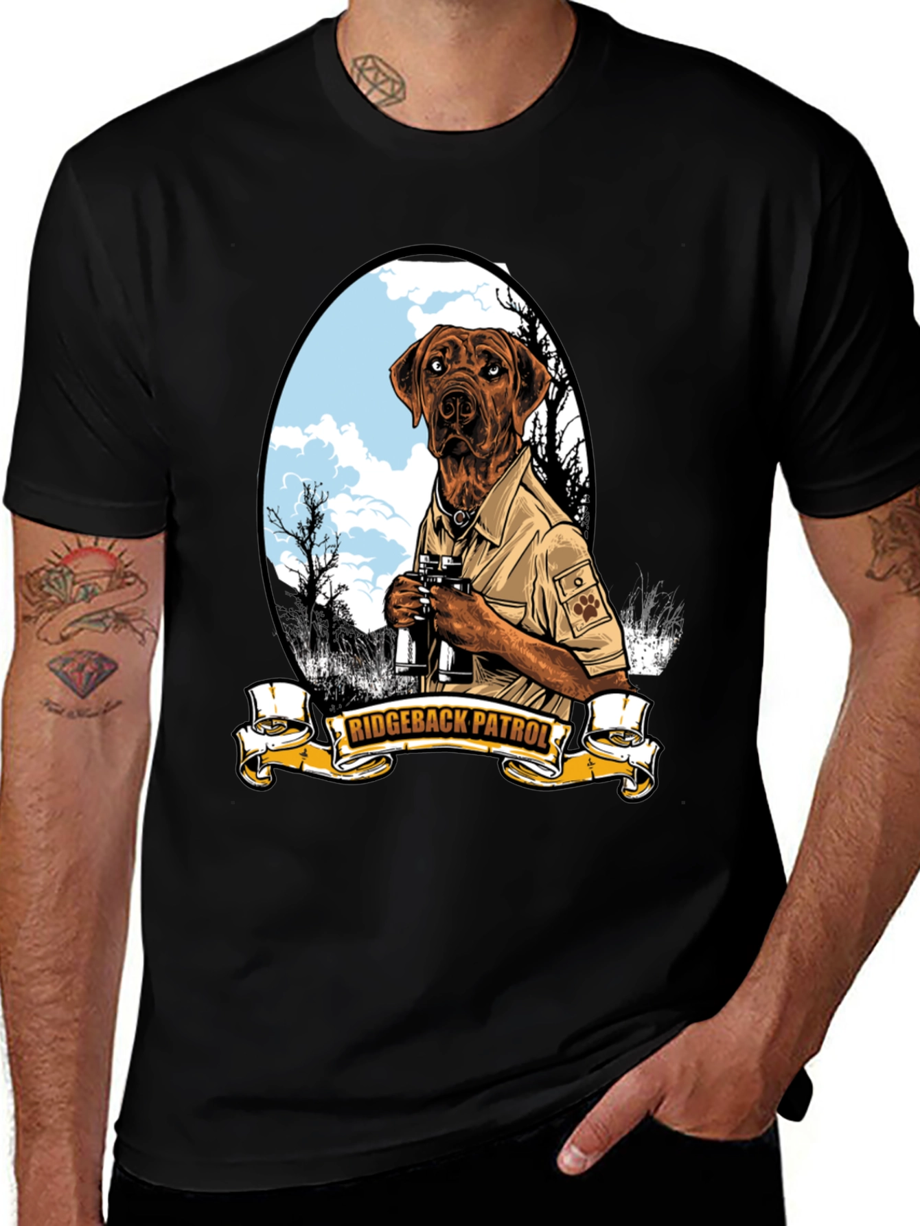Ridgeback Patrol Graphic T-Shirt
