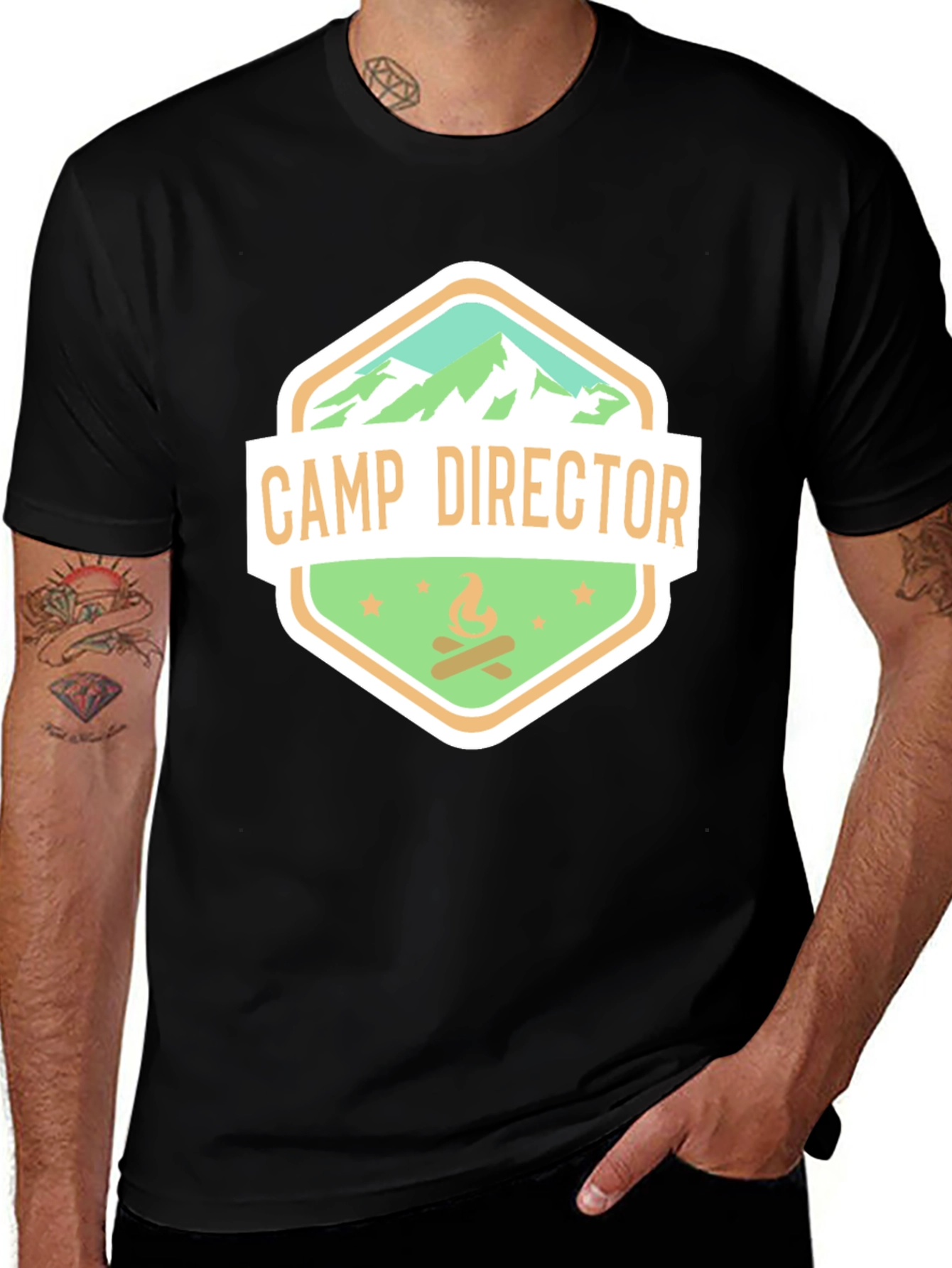 Camp Director Graphic Tee - Outdoor Adventure T-Shirt