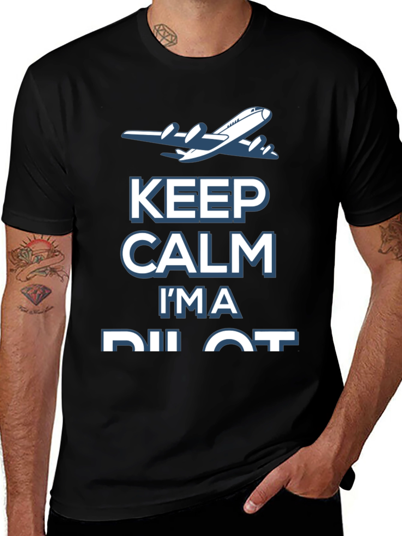 Variant 16 of Keep Calm I'm a Pilot T-Shirt