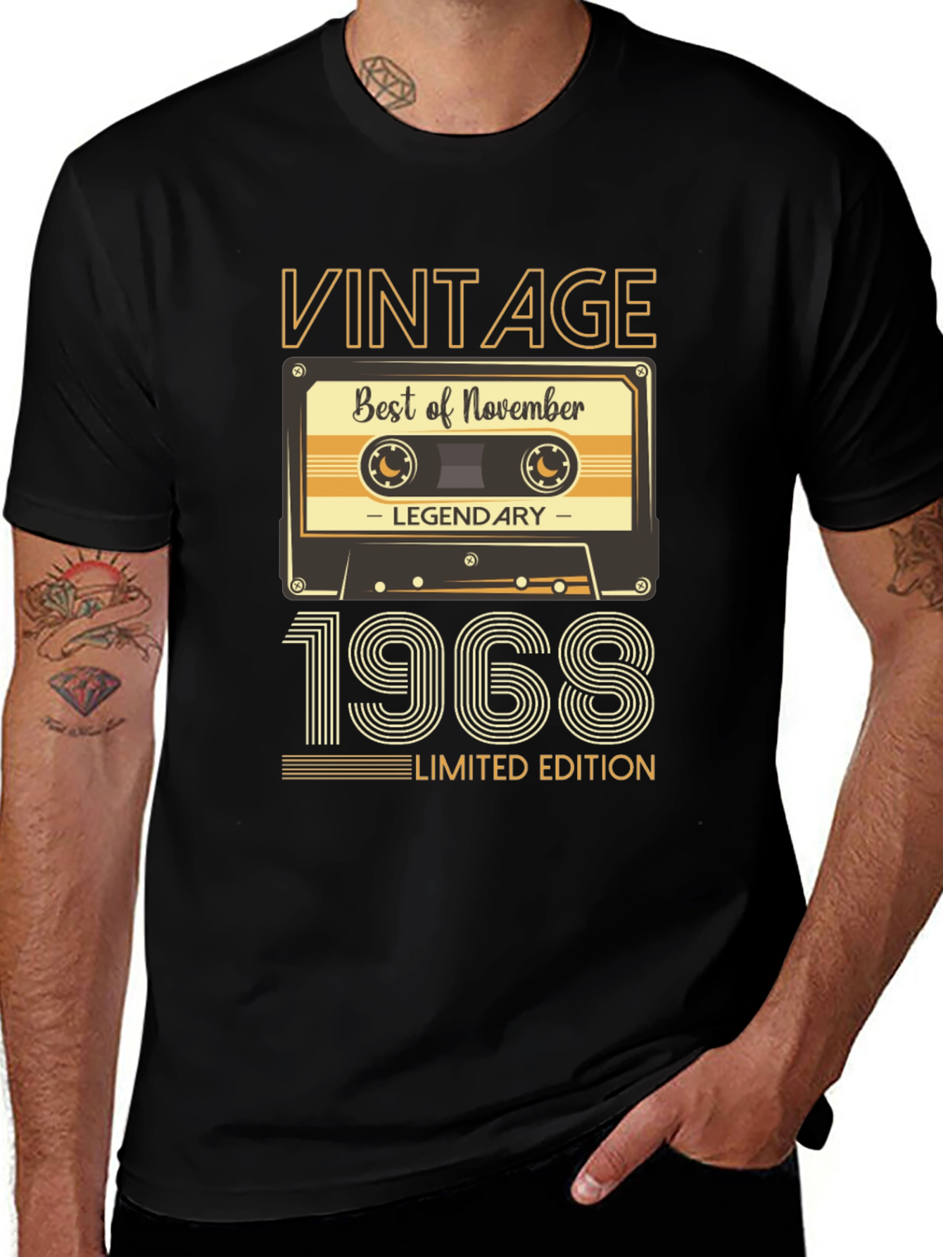Variant 19 of Vintage Best of November 1968 Limited Edition T-Shirt