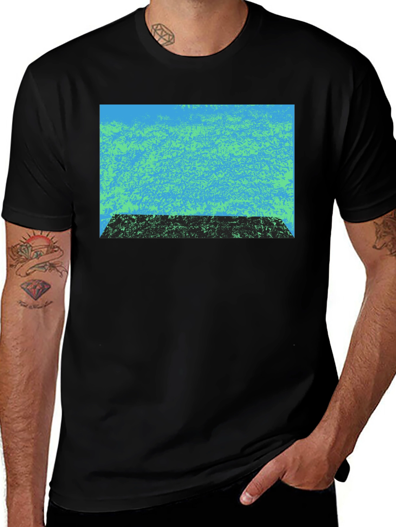 Variant 16 of Abstract Graphic Tee - Modern Style