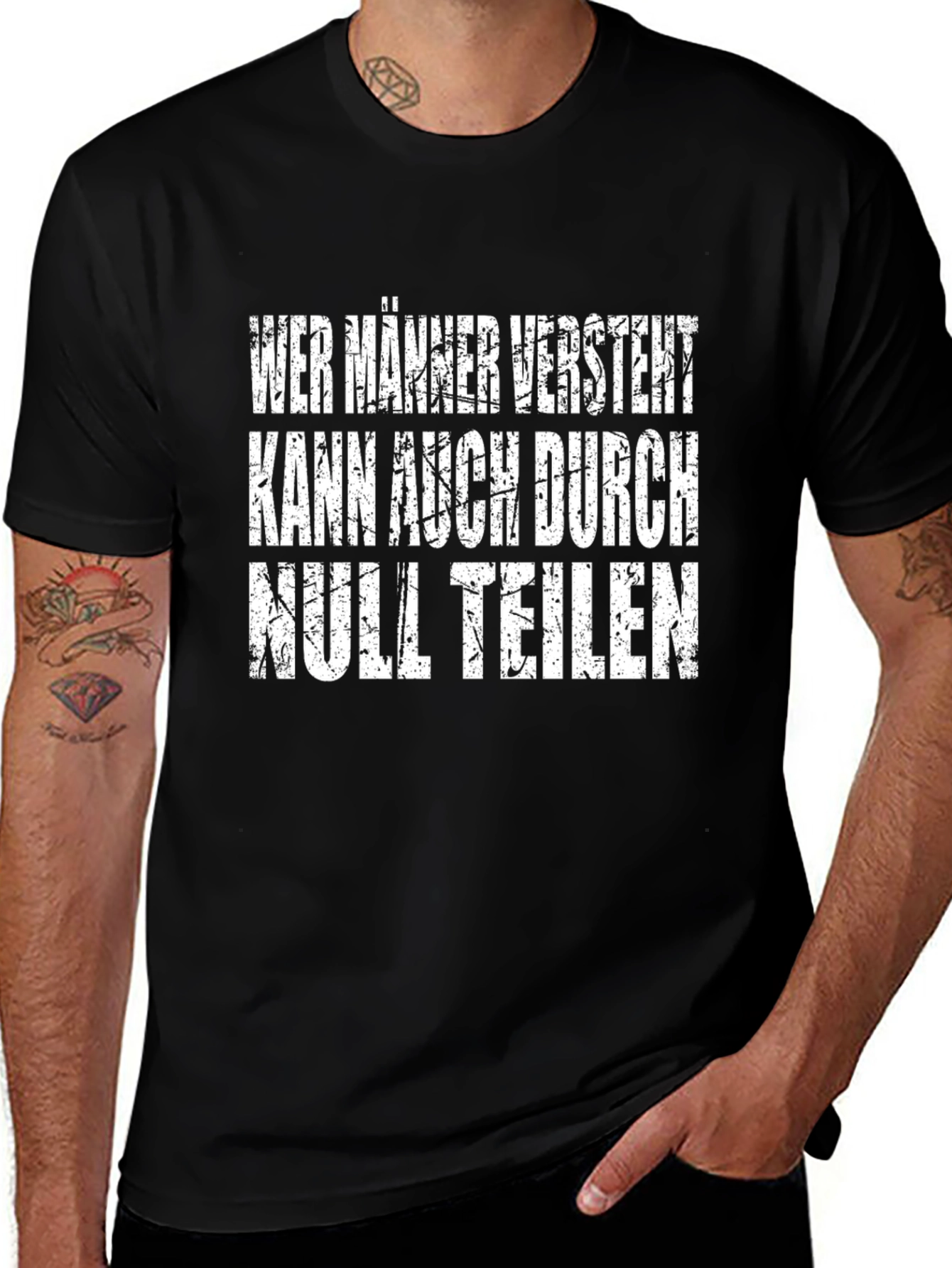 Variant 28 of Wer Manner Versteht T-Shirt